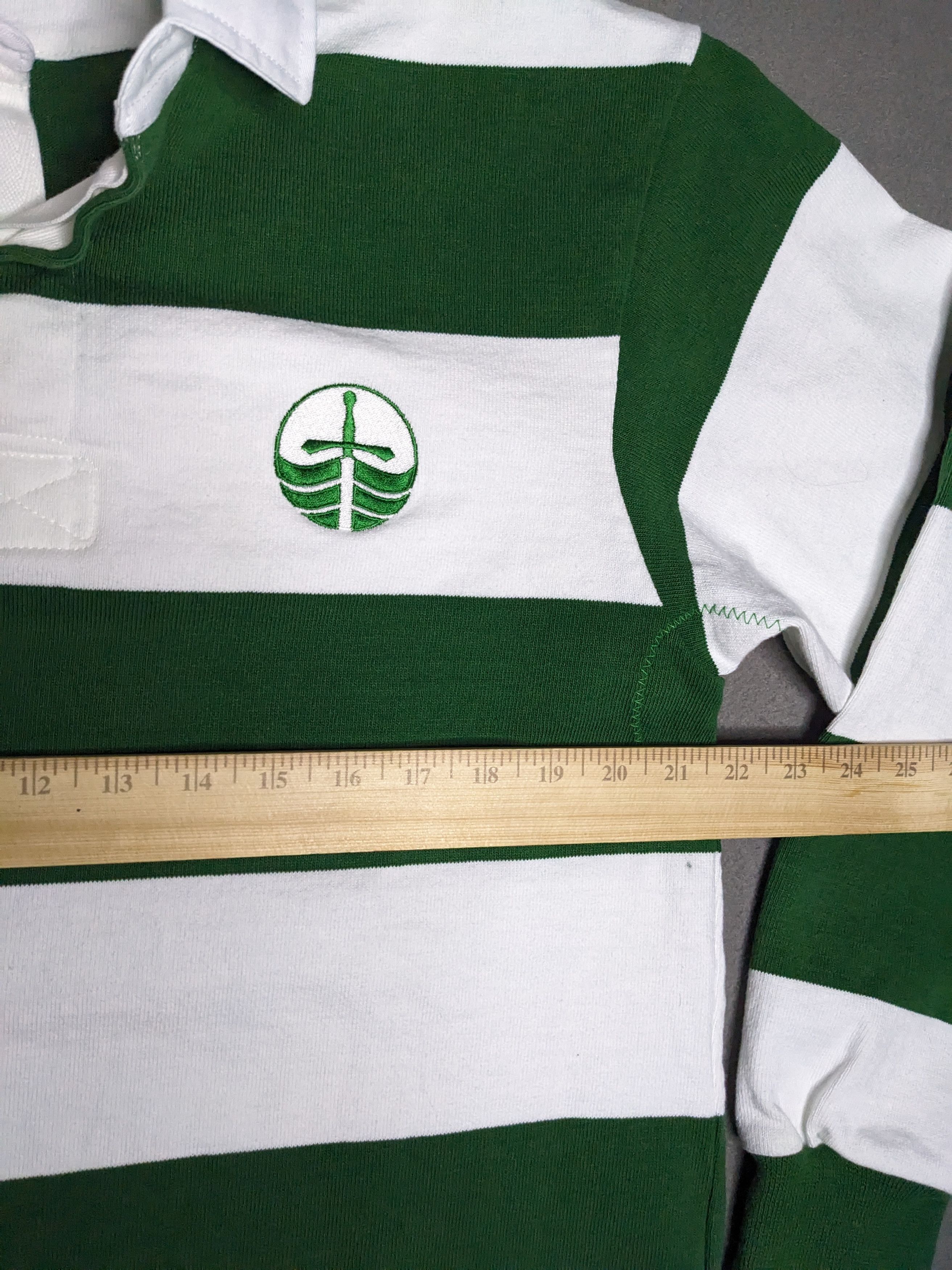 Barbarian VINTAGE Barbarian Striped Rugby Shirt Trent University Large Size US L / EU 52-54 / 3 - 12 Thumbnail