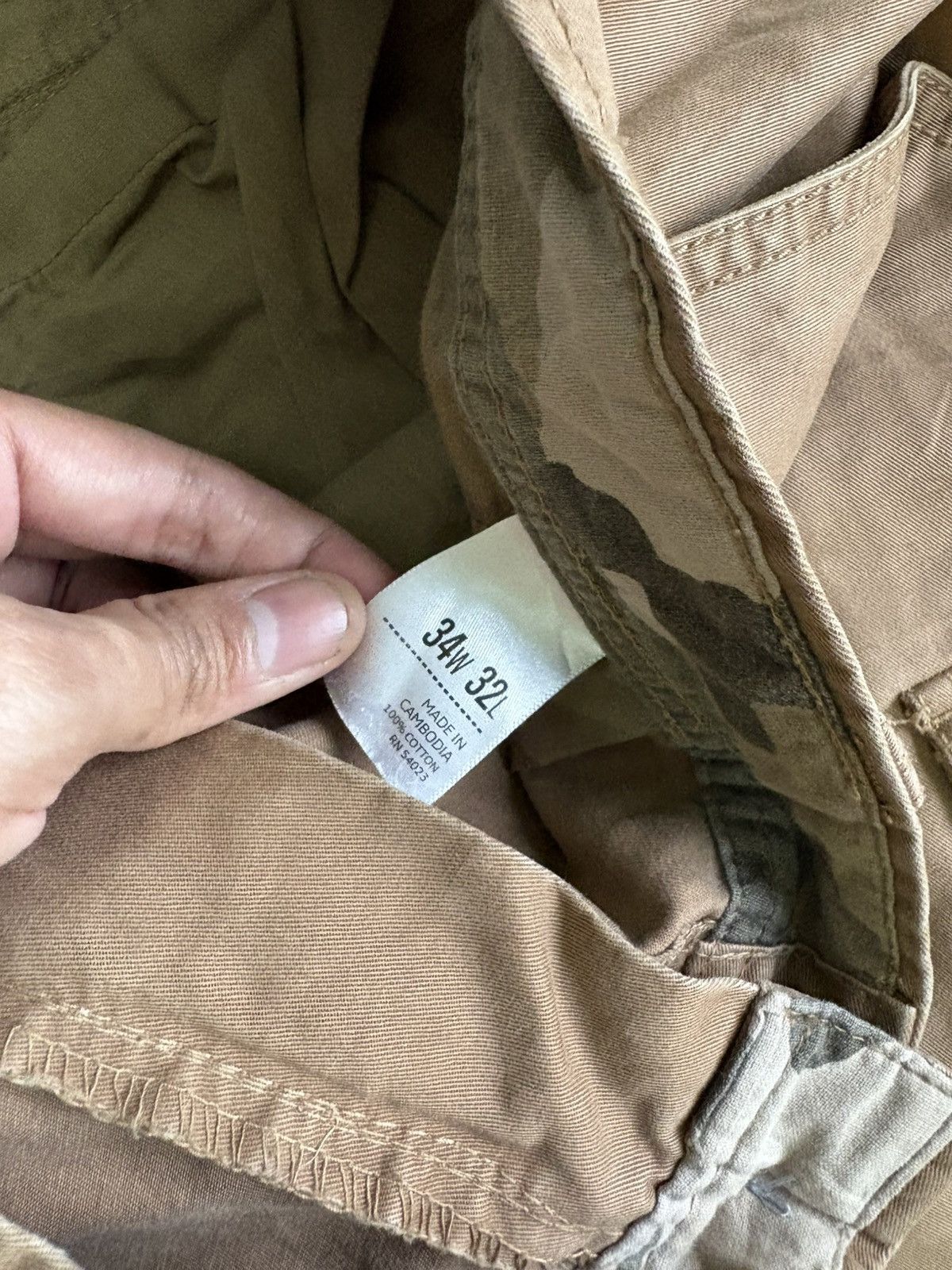 Old Navy × semanticdesign Old Navy Tactical Multi-pocket Cargo Baggy Pants Size US 35 - 6 Thumbnail