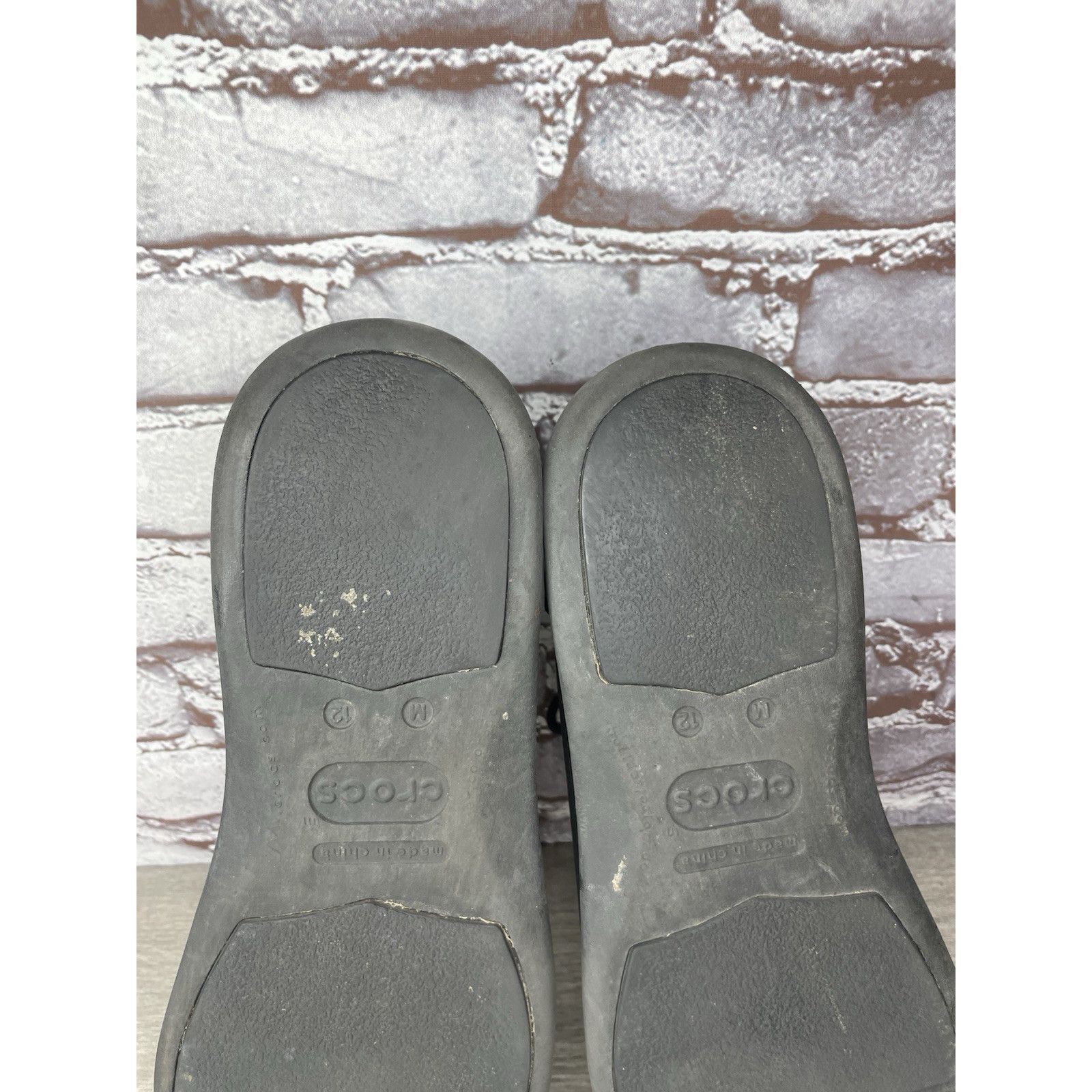 Crocs Crocs Venture Black leather Casual Oxfords lace up Comfort S Size US 12 / EU 45 - 17 Thumbnail