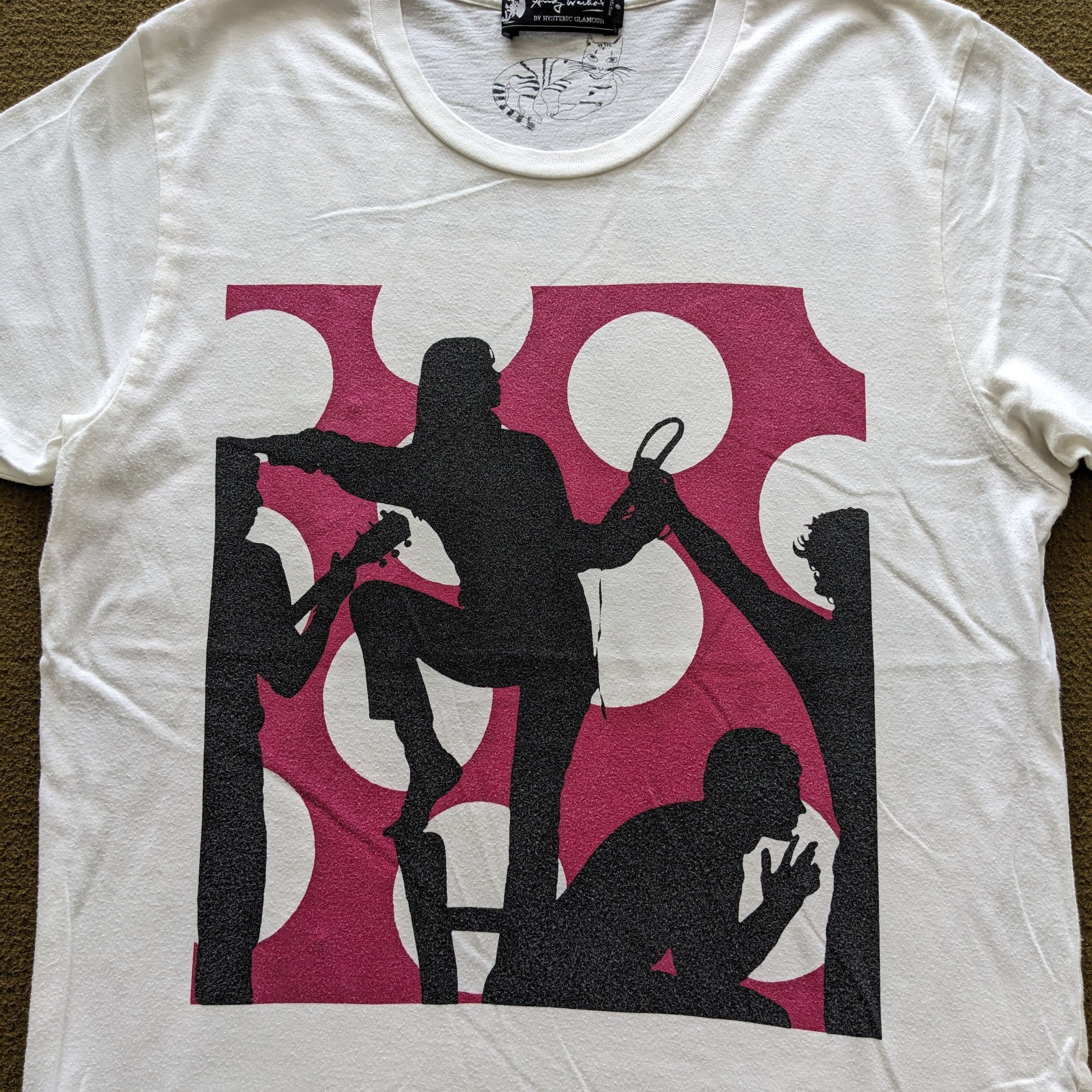 Hysteric Glamour Vintage Andy Warhol by Hysteric Glamour T-shirt Size US S / EU 44-46 / 1 - 2 Thumbnail