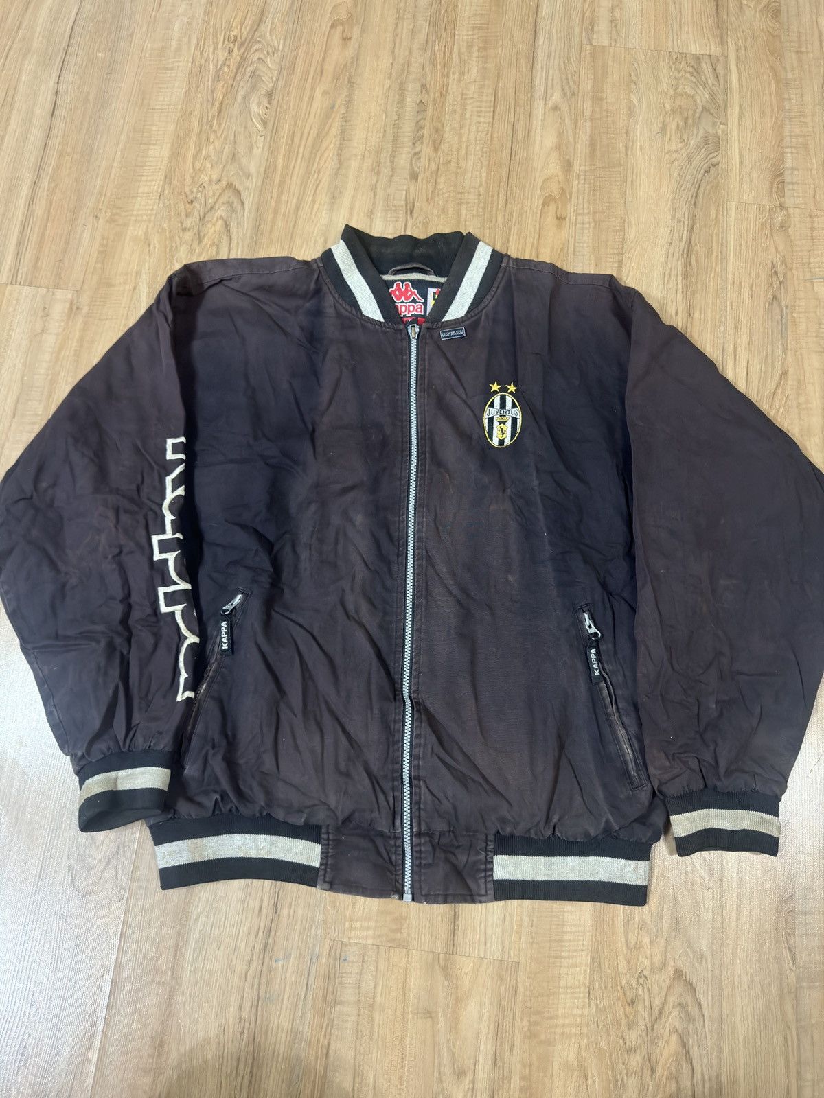 Kappa × Vintage Vintage 90's Kappa Gara JUVENTUS jacket Size US L / EU 52-54 / 3 - 1 Thumbnail