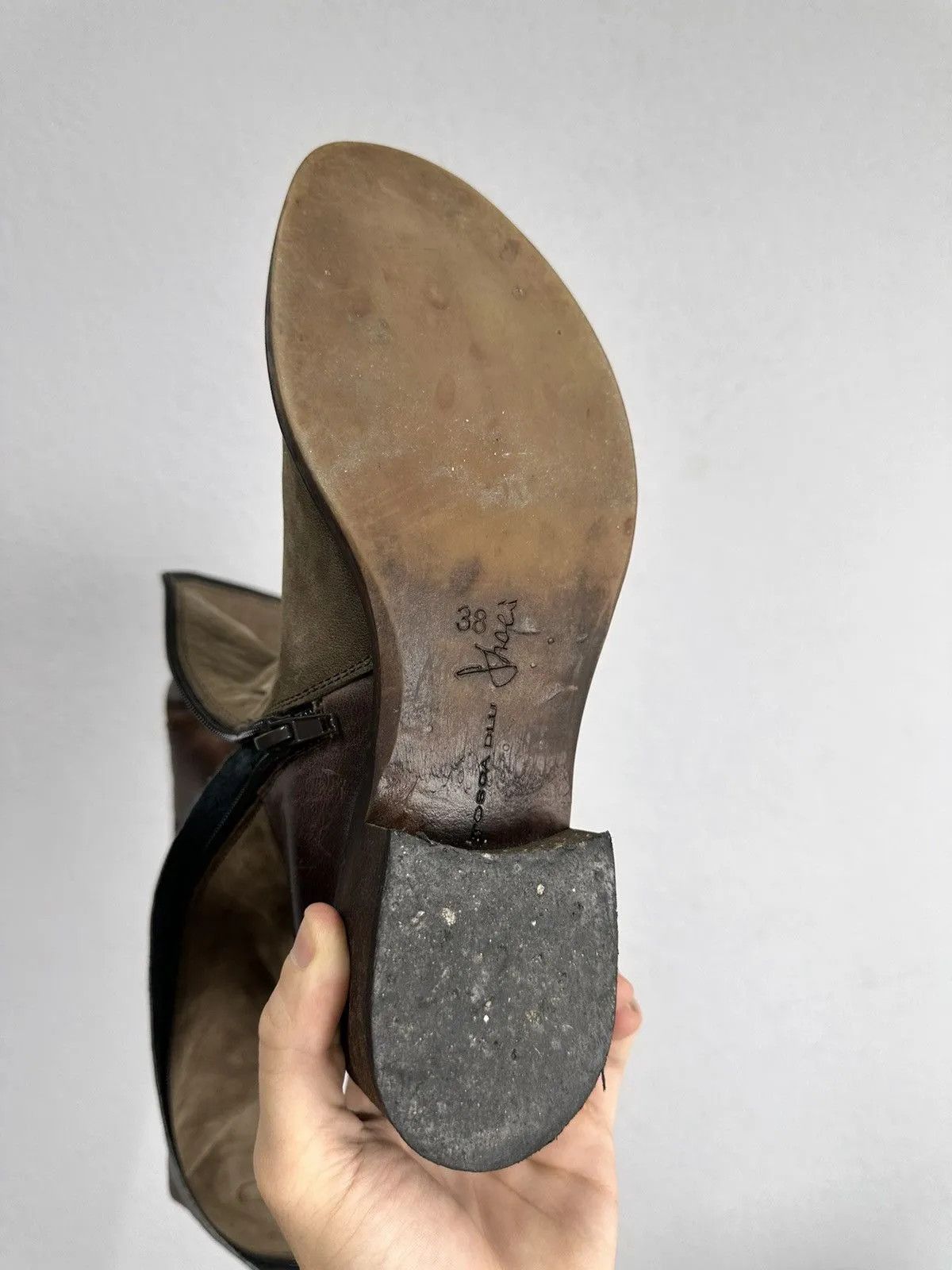 If Six Was Nine Vintage Leather Hight Maison Margiela As 98 Boots Japan Goa Size US 8 / IT 38 - 12 Thumbnail