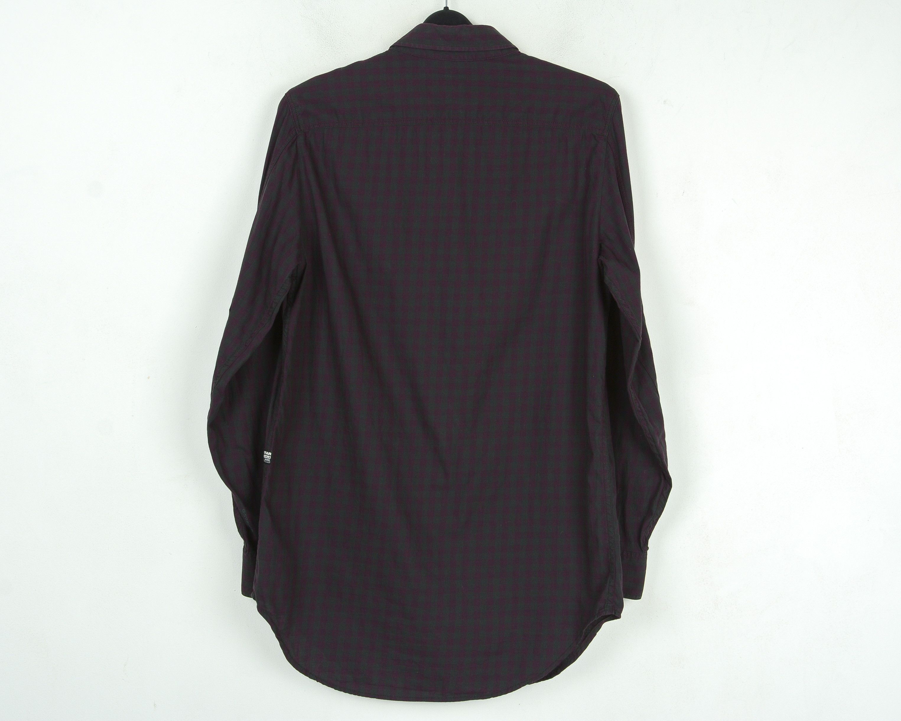 G-Star Casual Shirt L Snap Button Up Long Sleeve Cotton Check Top Size US L / EU 52-54 / 3 - 4 Thumbnail