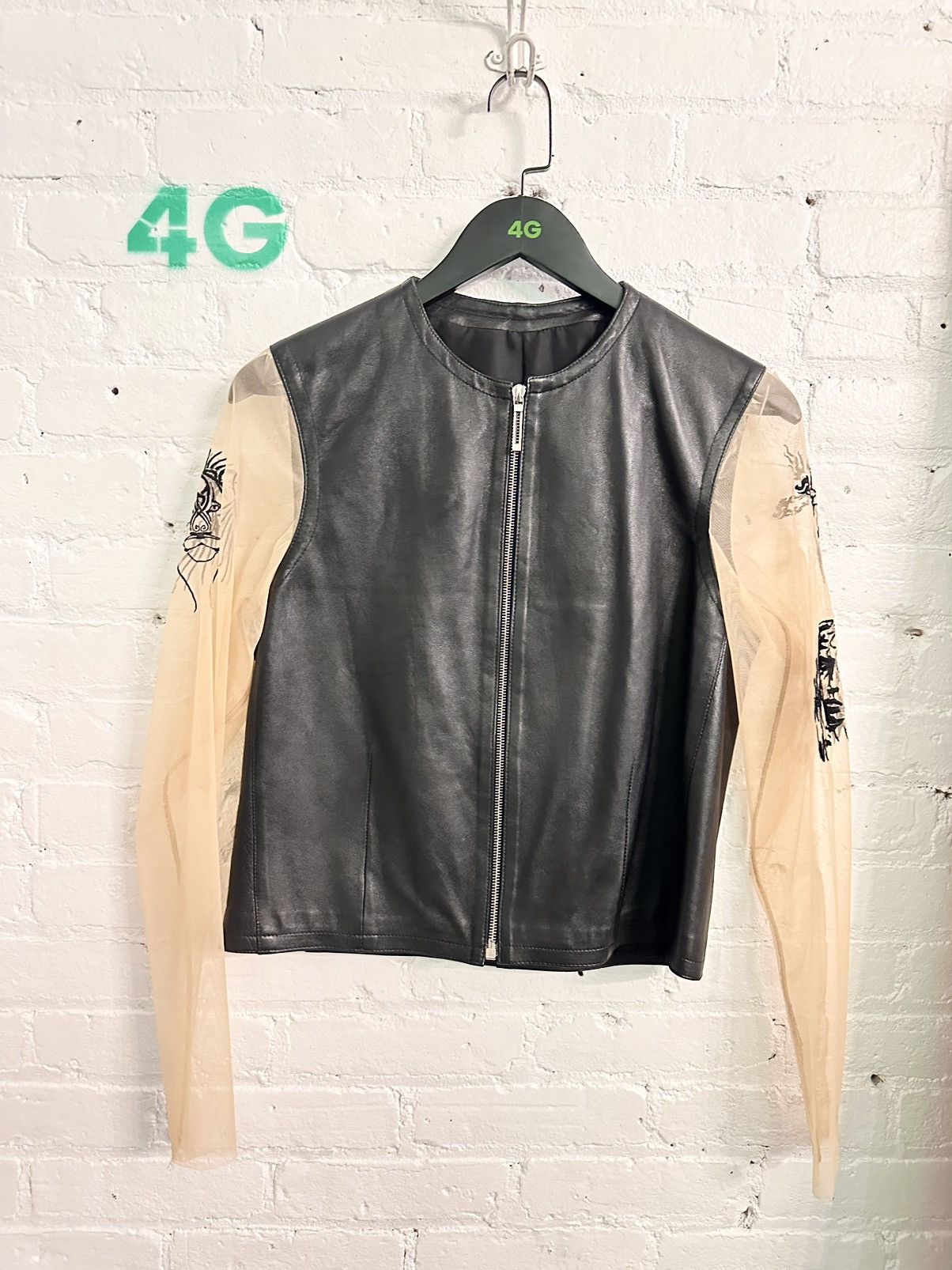 Alexander McQueen Alexander McQueen 1996 Runway Tattoo Cross Jacket Size US S / EU 44-46 / 1 - 3 Thumbnail
