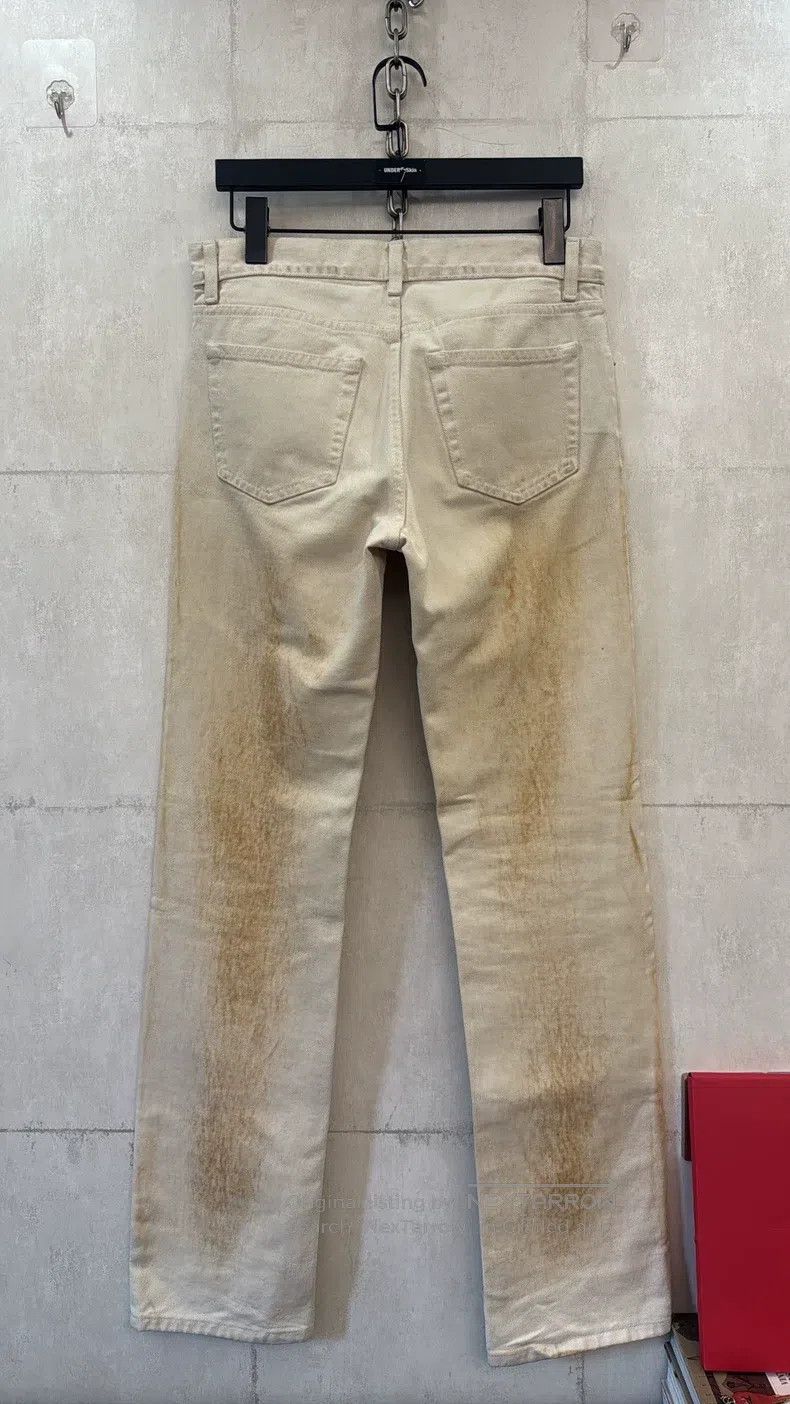 Helmut Lang Helmut Lang 1998, Burned, Denim Jeans Size US 30 / EU 46 - 5 Thumbnail