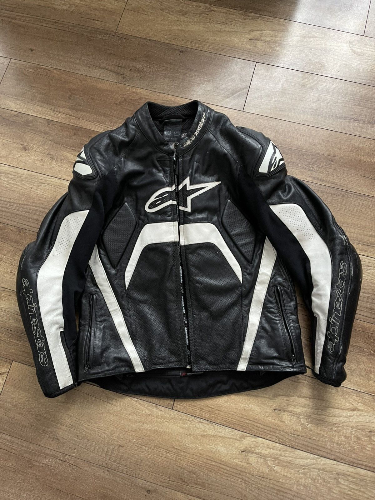 Alpinestars Alpinestars Moto Leather Jacket Vintage Size US M / EU 48-50 / 2 - 2 Thumbnail