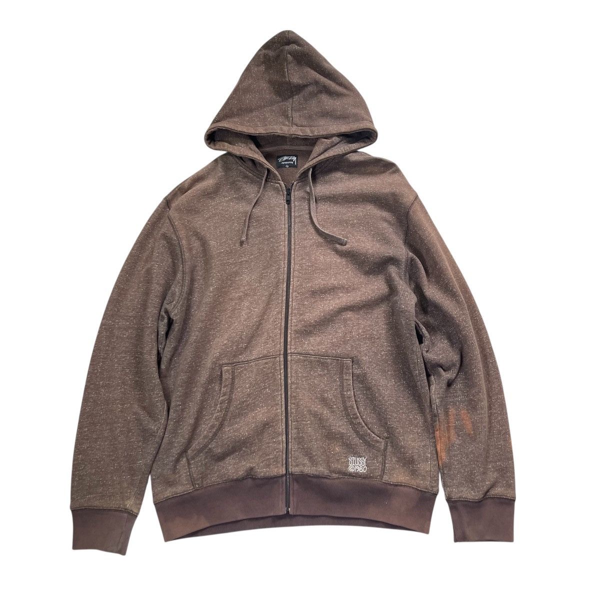 Stussy Vintage Stussy @1980 Sun Fades Slub Hoodie Size US L / EU 52-54 / 3 - 1 Thumbnail
