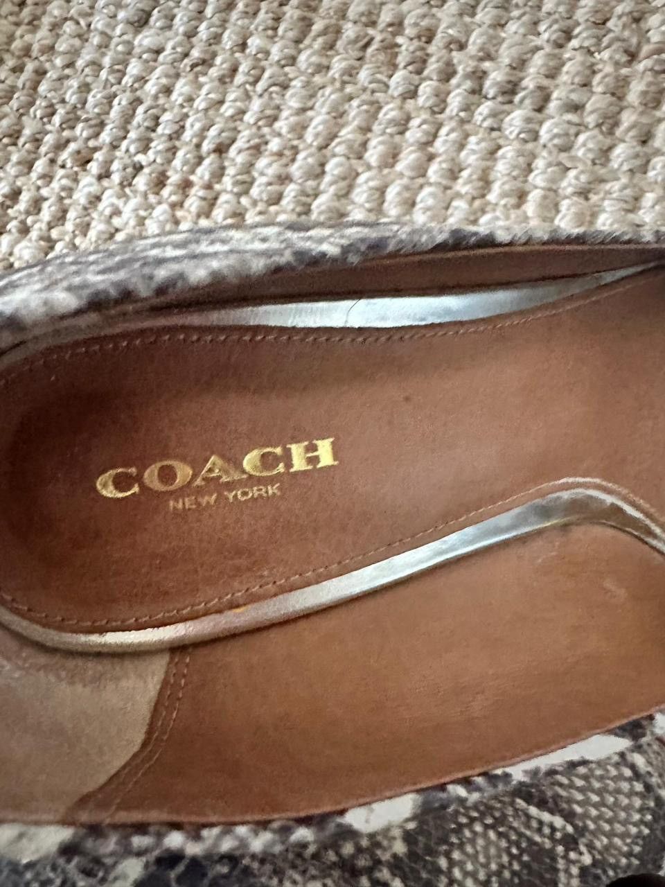 Coach Coach Snakeskin Pointed Toe Heels – Size 9.5 Size US 9.5 / IT 39.5 - 6 Thumbnail