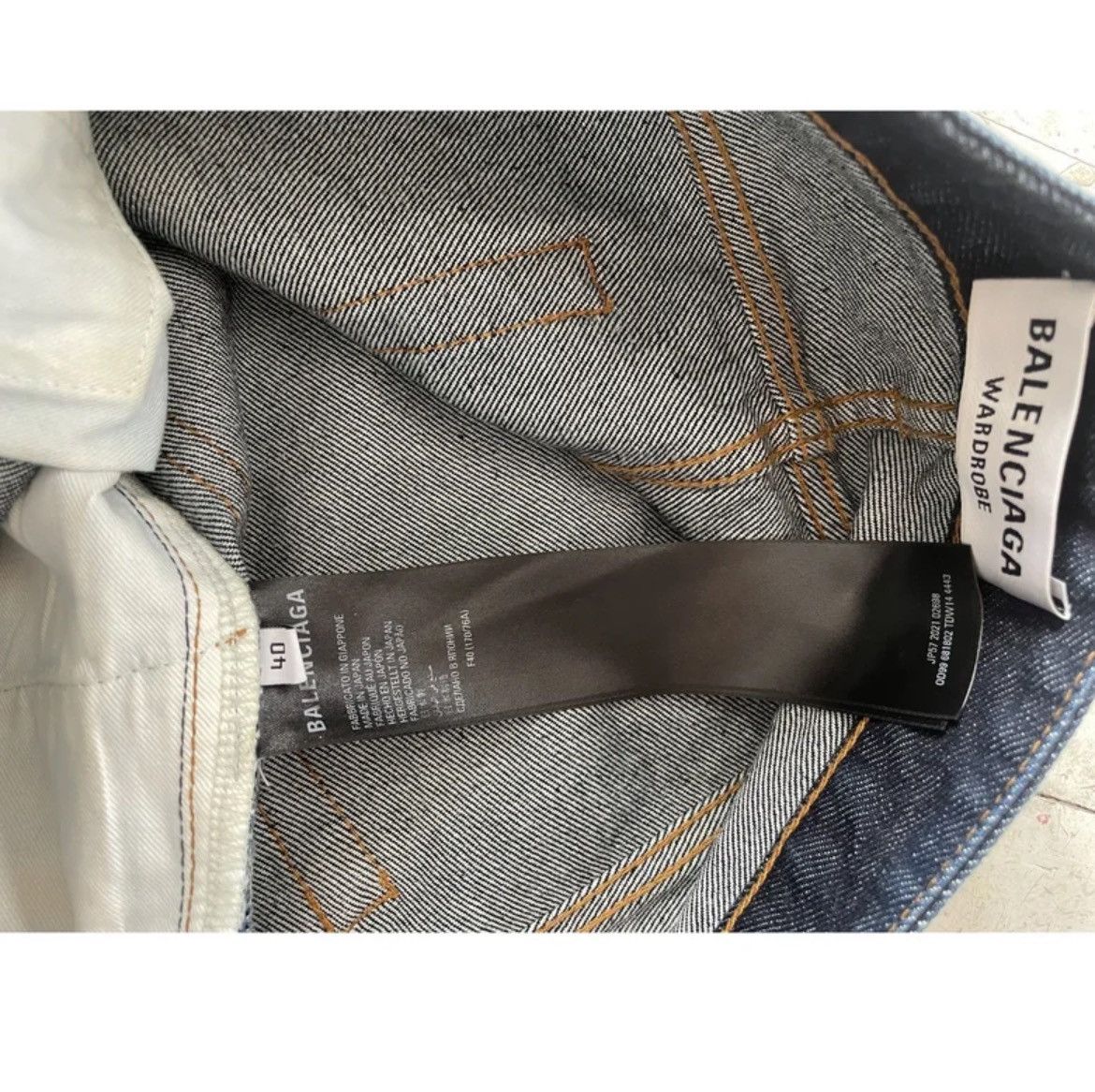 Balenciaga Balenciaga denim mini skirt Size 28" / US 6 / IT 42 - 7 Thumbnail