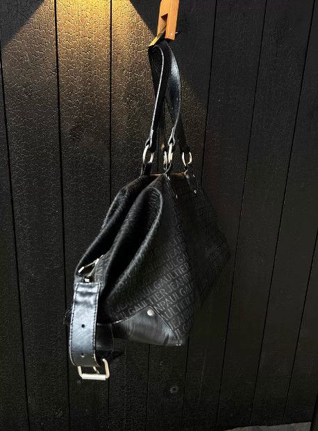Jean Paul Gaultier Jean Paul Gaultier 2000s All-Over Print Leather Bowling Bag Size ONE SIZE - 3 Thumbnail