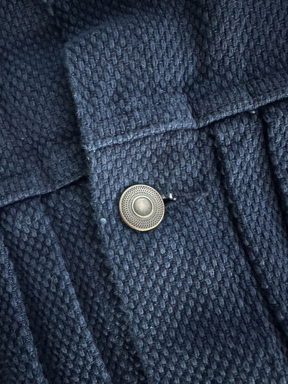 Japanese Brand Blue Blue Japan Sashiko Jacket Size US XL / EU 56 / 4 - 3 Thumbnail