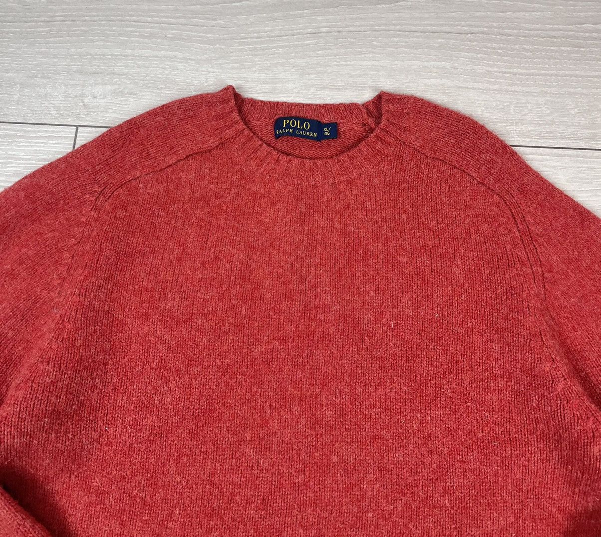 Polo Ralph Lauren Polo Ralph Lauren 100% Wool Crewneck Knit Sweater Size US L / EU 52-54 / 3 - 7 Thumbnail