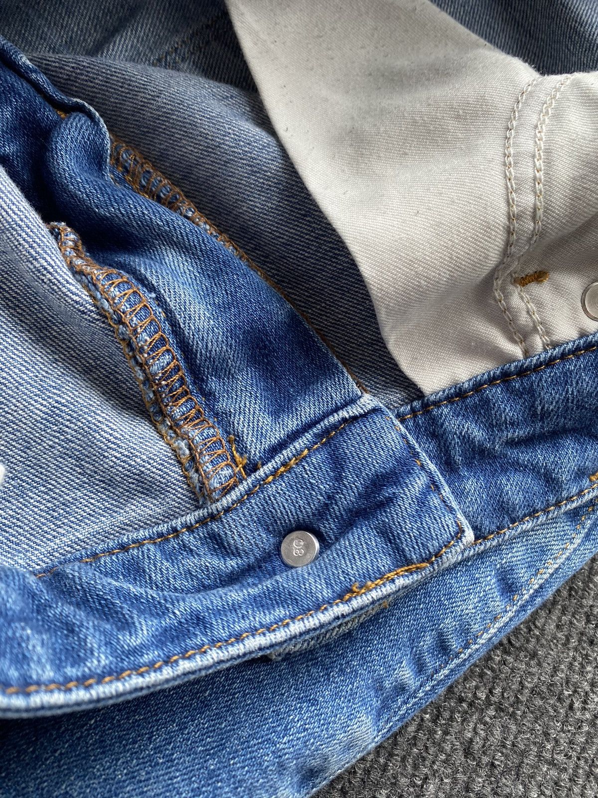 Wrangler 🔥Vntg Wrangler Sexy Bootcut Wom Jeans blue y2k 31 western Size 31" - 16 Thumbnail
