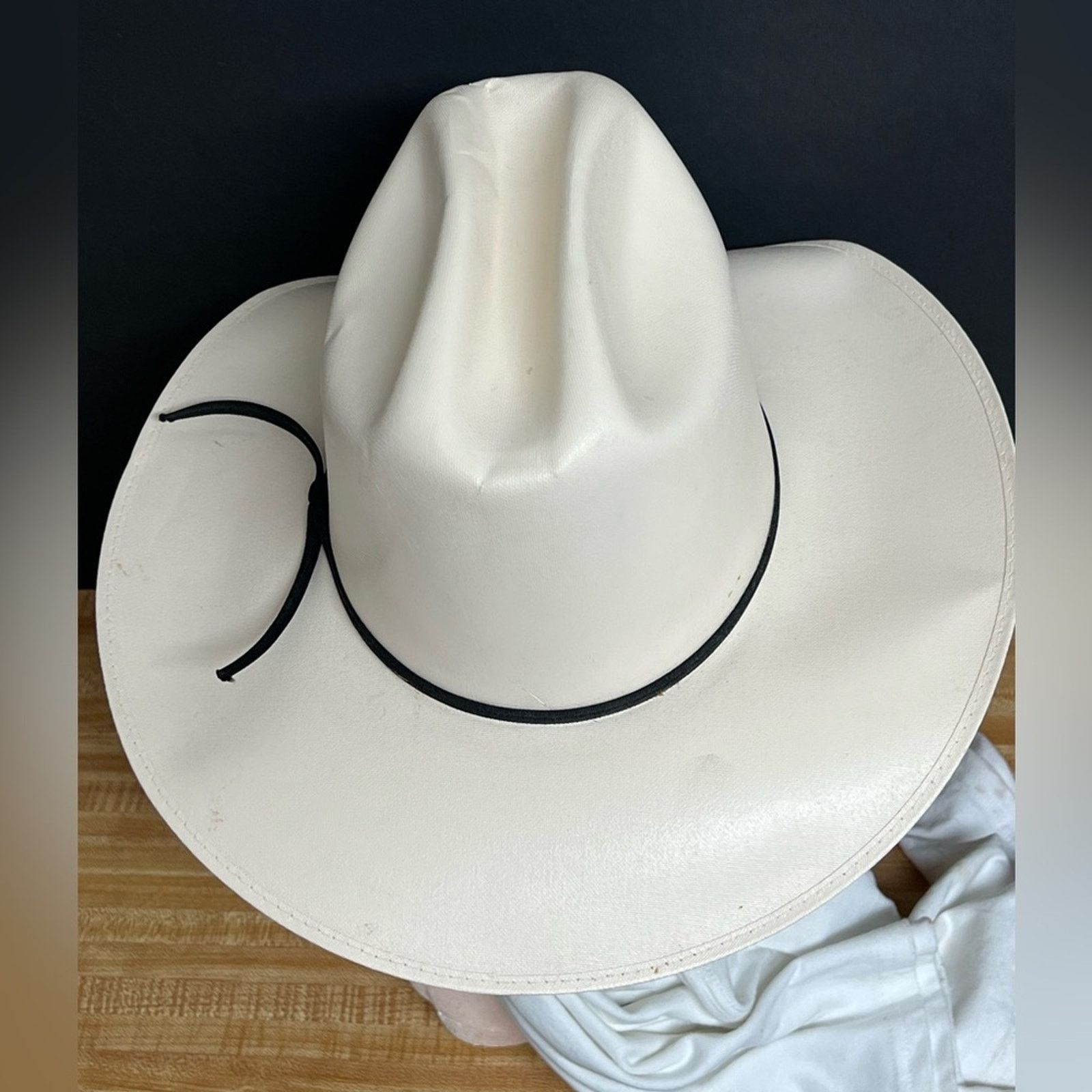 Other White Diamonds 100X Estilo Sinaloa 7 1/8 -Western Cowboy Hat Size ONE SIZE - 4 Thumbnail