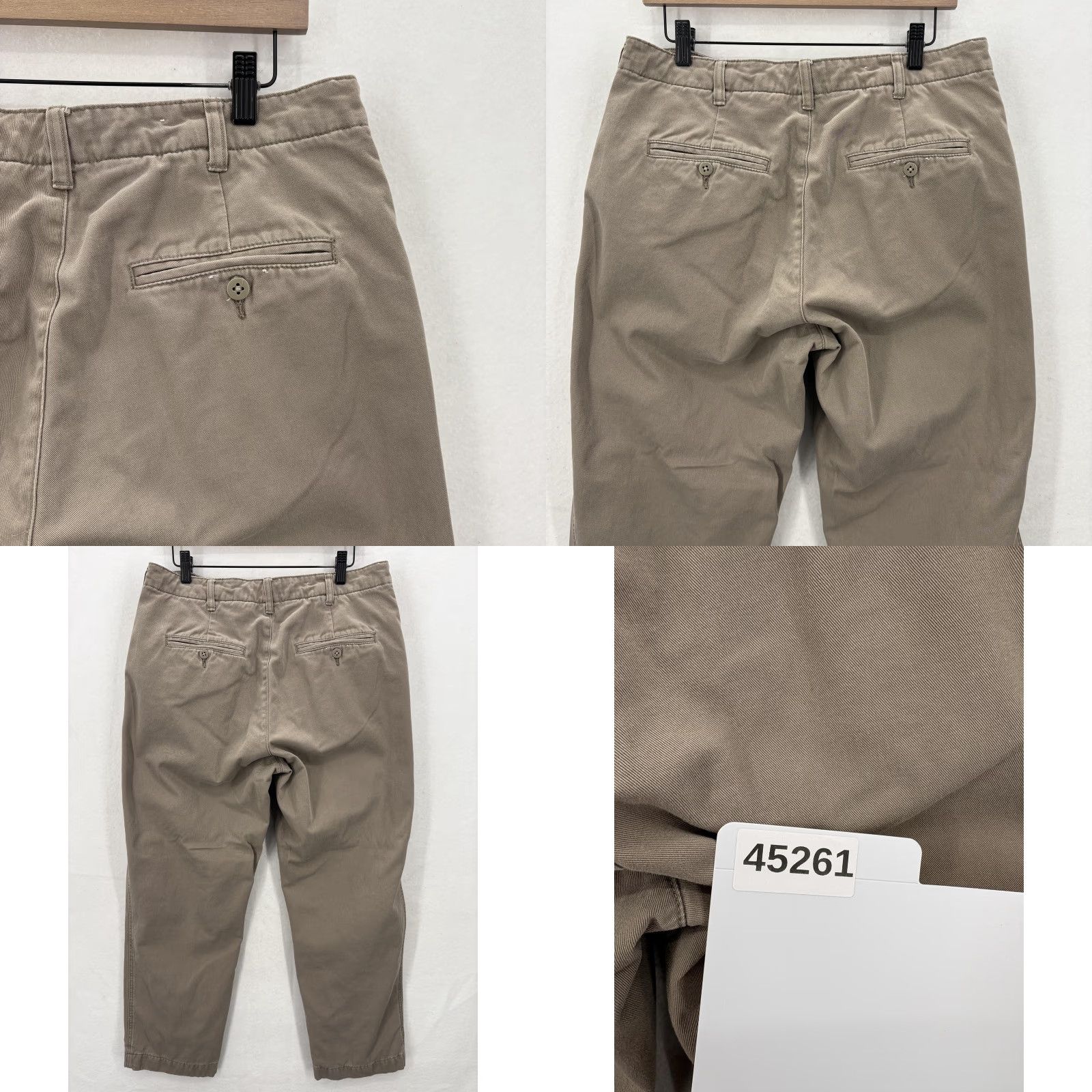 Vintage Cabela's Pants Mens 34x30 Khaki Flannel Lined Chore Casual Workwear Beig e 100% Cotton Straight Leg Pockets Zipper Button Front Mens Size US 34 / EU 50 - 9 Thumbnail