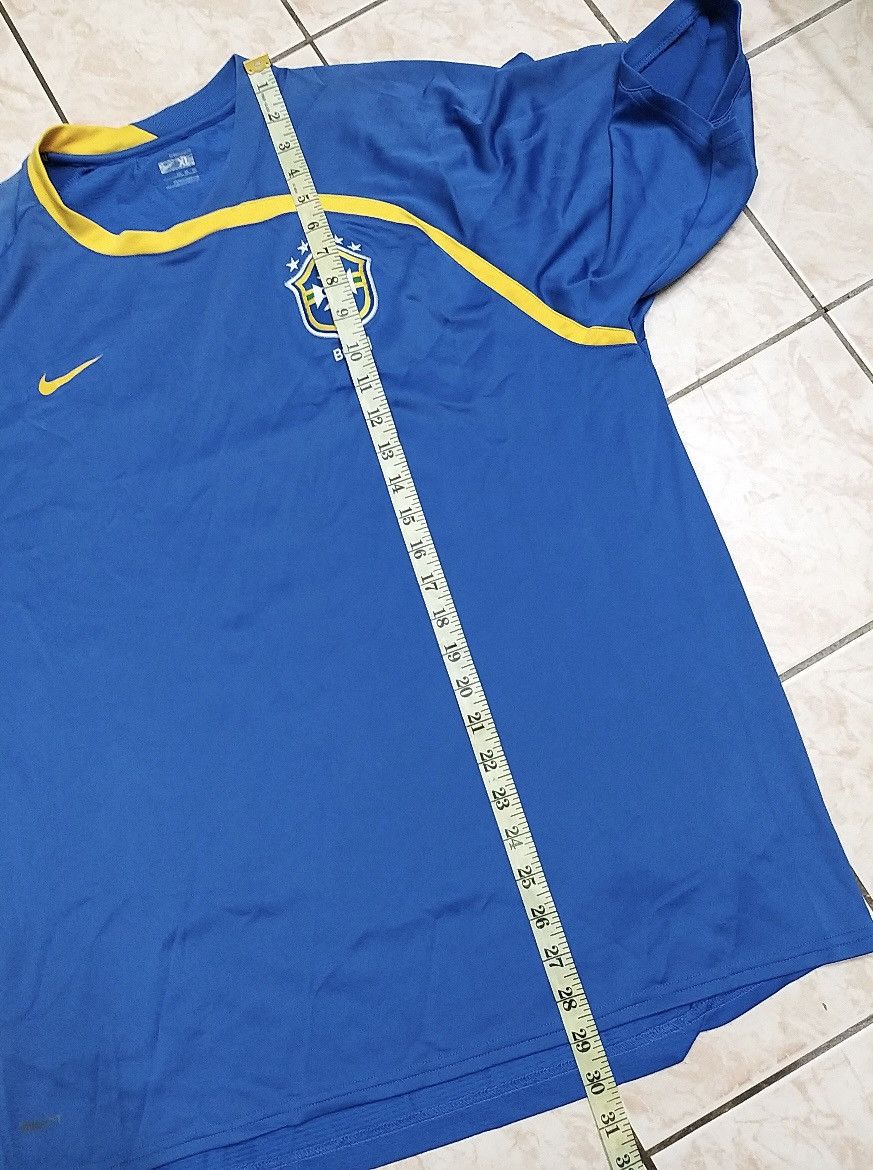 Nike FADED🔥NIKE BRAZIL AWAY JERSEY. Size US XL / EU 56 / 4 - 8 Thumbnail