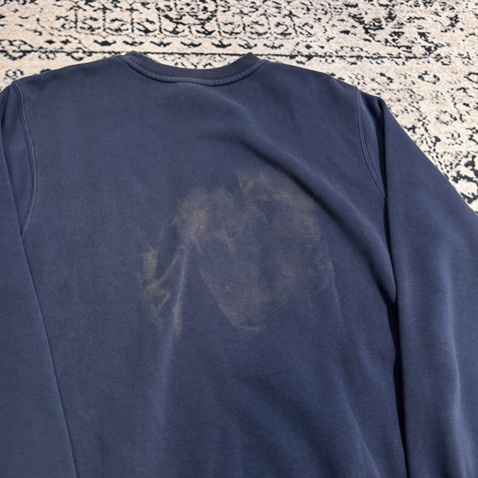 Nike × Vintage Vintage Nike Unisex Navy Cotton Crewneck Size S Y2K Club 90s Size US S / EU 44-46 / 1 - 12 Thumbnail