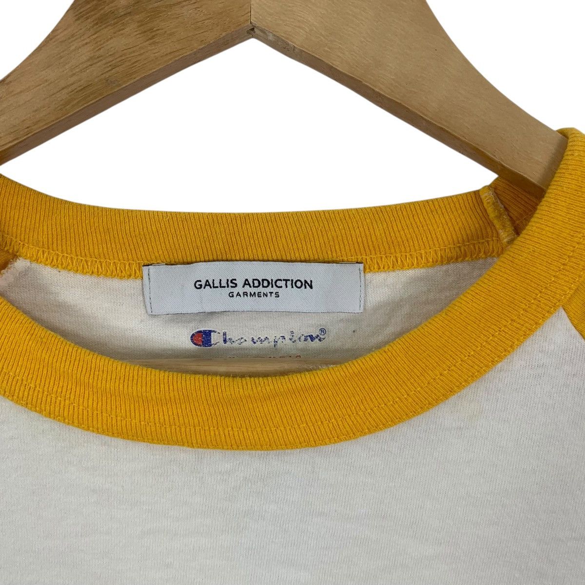 Champion CHAMPION GALLIS ADDICTION Garments College Tee Shirt Top Size L / US 10 / IT 46 - 9 Thumbnail