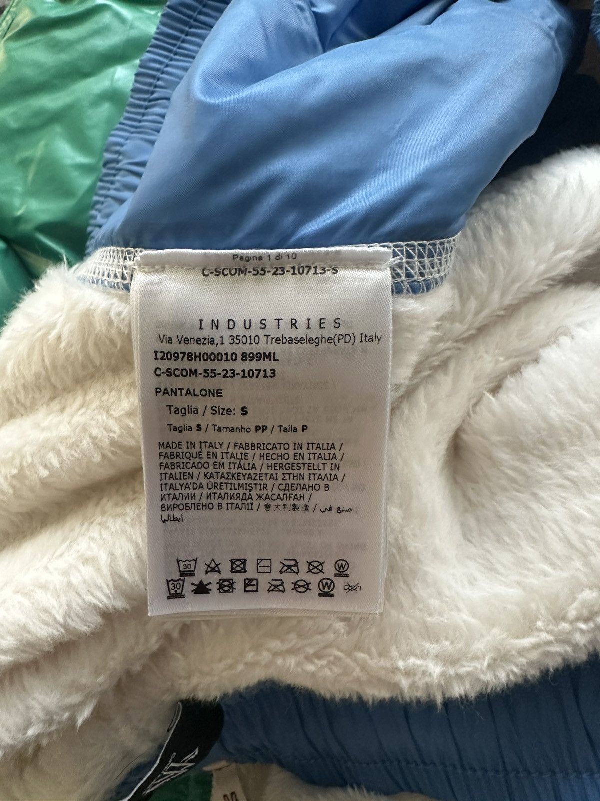 Moncler Moncler Grenoble Fur Sweatsuit White/Green/Blue Size US S / EU 44-46 / 1 - 11 Thumbnail