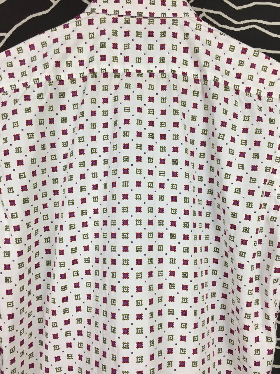 Etro Vtg ETRO Milano Single Pocket Button Up Shirt Size US S / EU 44-46 / 1 - 5 Thumbnail