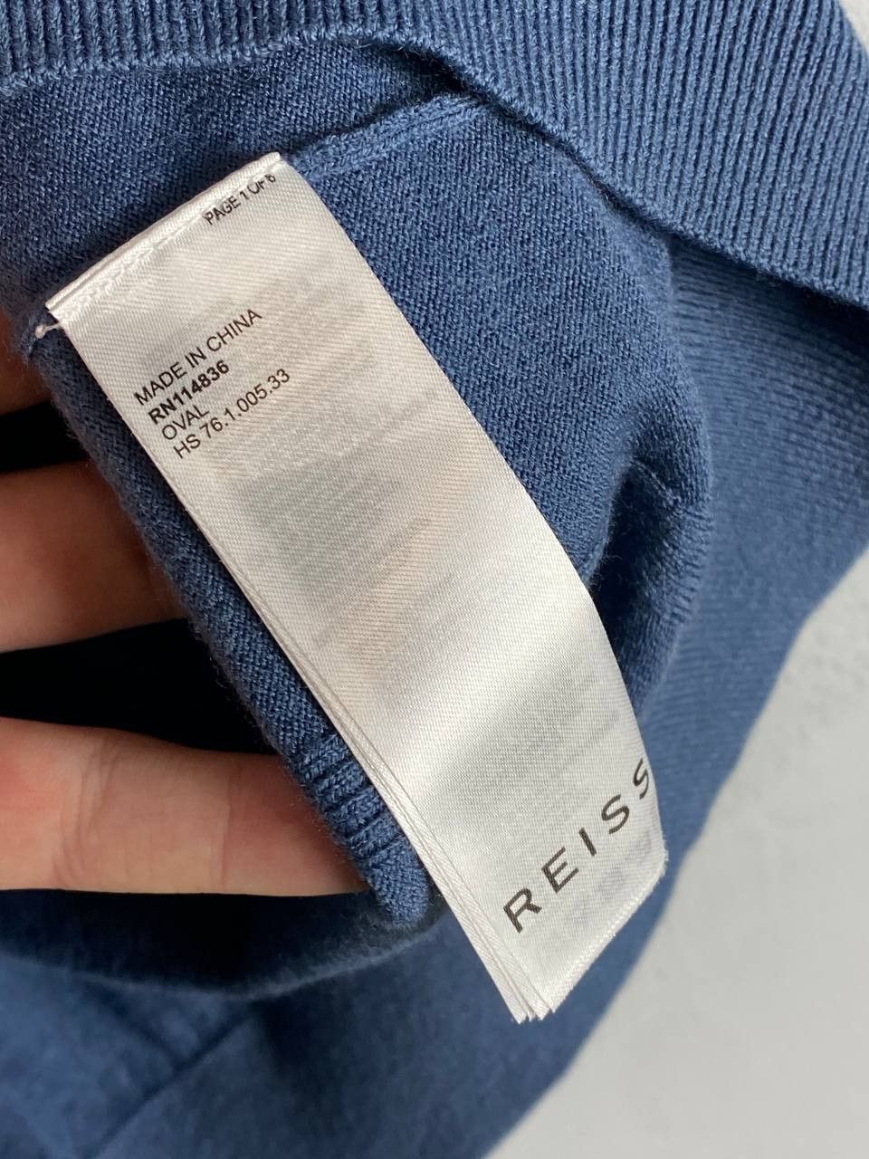 Reiss Reiss Golf Performance Wool Stretch T Shirt Polo Sweater Size US M / EU 48-50 / 2 - 8 Thumbnail