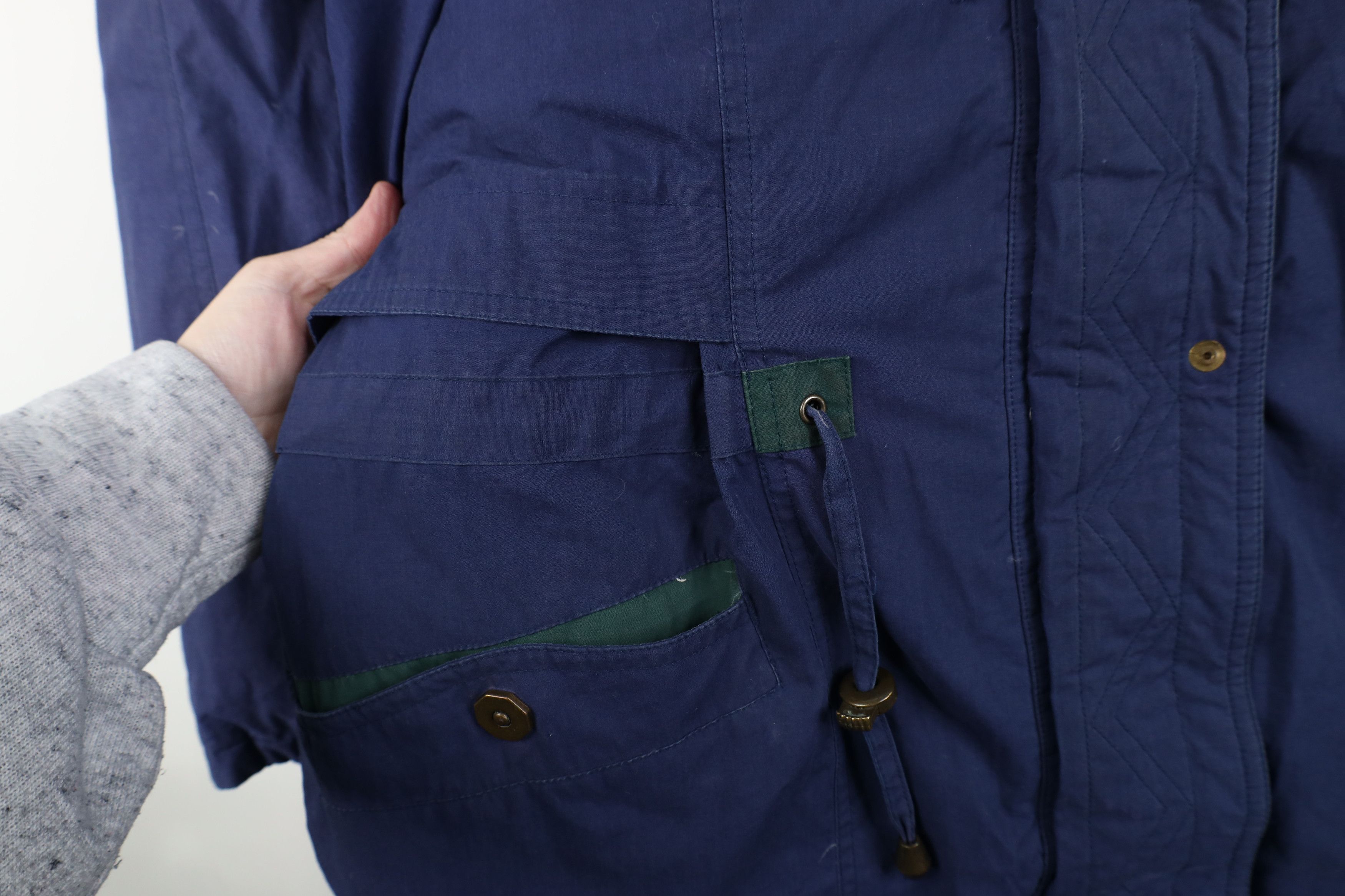 Vintage Vintage 90s Streetwear Duck Down Puffer Parka Jacket Blue Size XL / US 12-14 / IT 48-50 - 5 Thumbnail