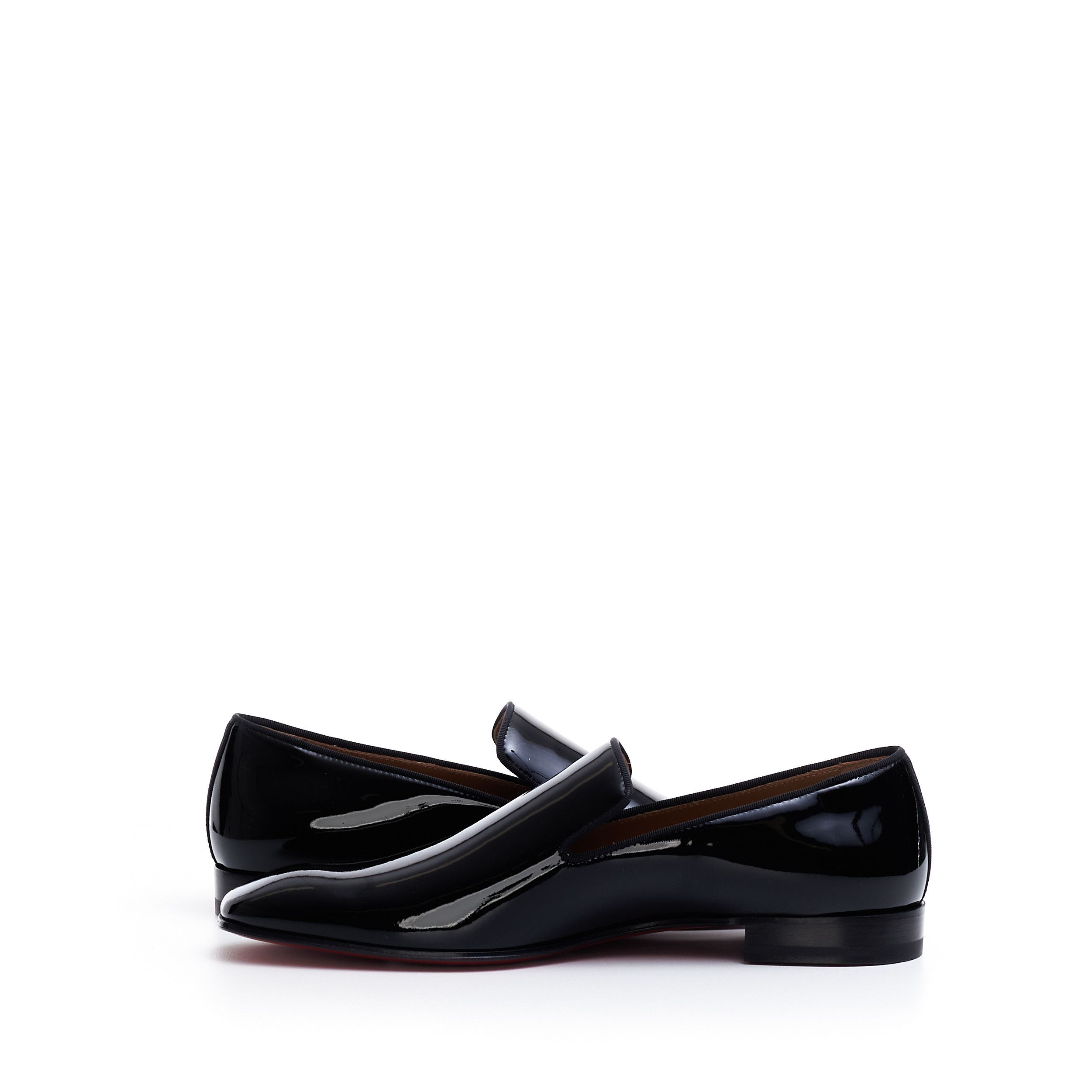 Christian Louboutin Black Patent Leather Dandelion Loafers Size US 6.5 / EU 39-40 - 9 Thumbnail