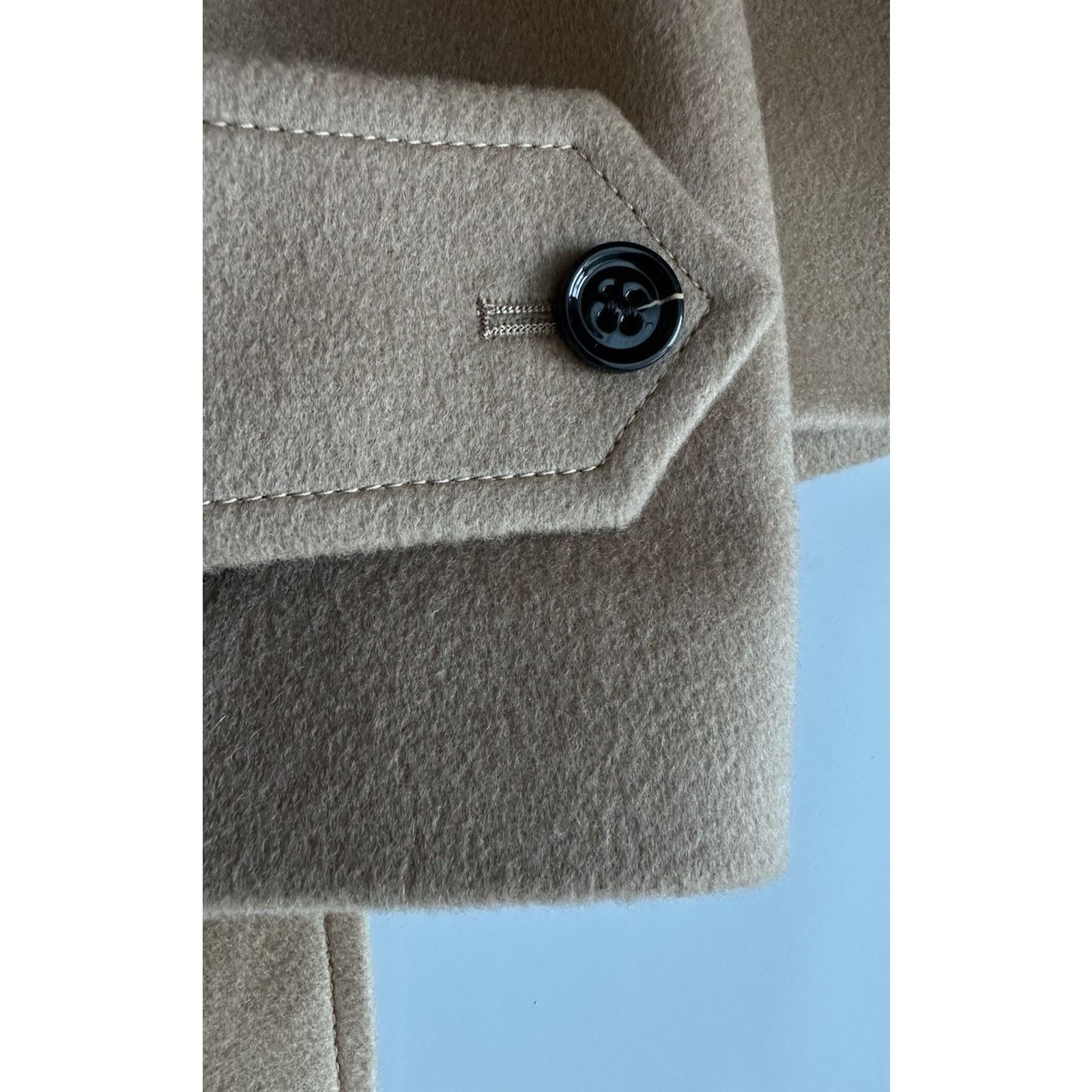 Burberry Burberry Wool/Cashmere Camel Jacket 10 US 8073327 Size L / US 10 / IT 46 - 11 Thumbnail