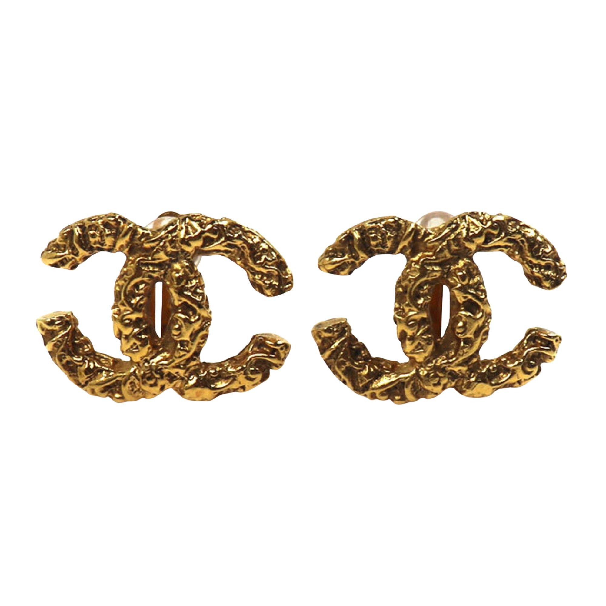 Chanel Chanel Coco Mark earring Size ONE SIZE - 1 Thumbnail
