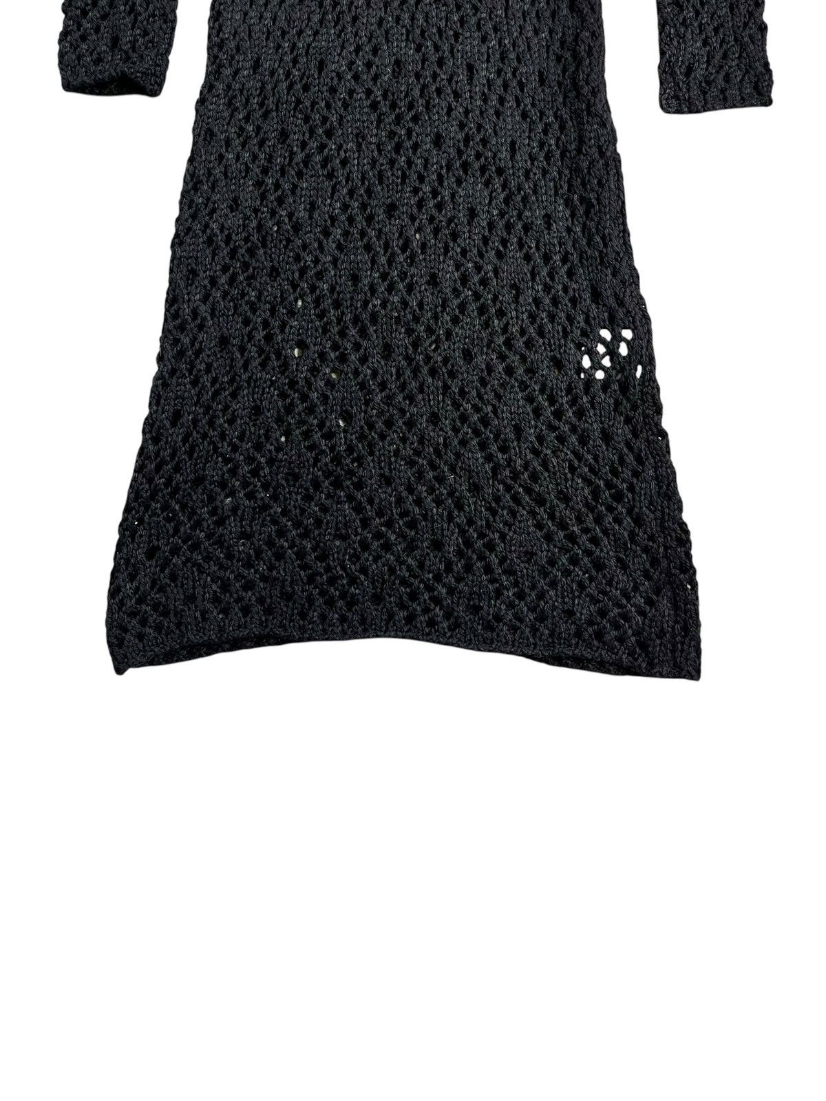 Dolce & Gabbana Archive Dolce Gabbana - Black Knitted Dress Size M / US 6-8 / IT 42-44 - 4 Thumbnail
