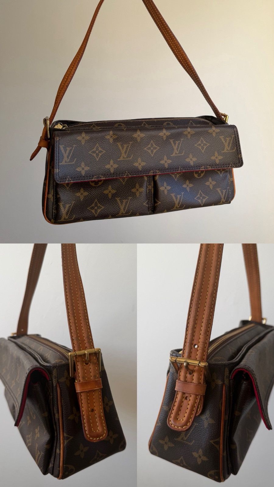 Louis Vuitton Louis Vuitton Monogram Cité Handbag MM Size ONE SIZE - 12 Thumbnail