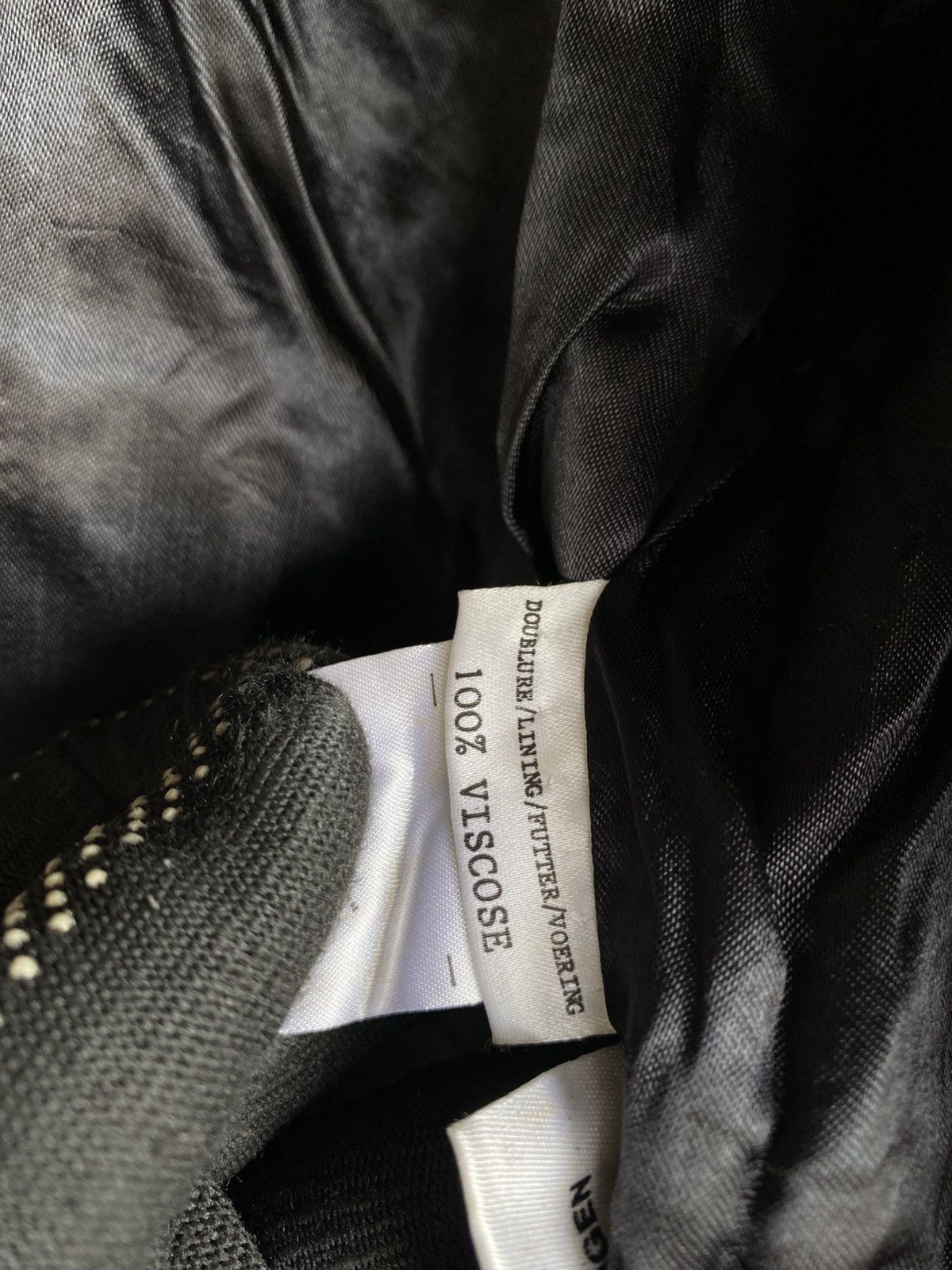 Vintage Vintage Jean Louis de Paris Faux Fur Coat Black Winter Coat Size M / US 6-8 / IT 42-44 - 11 Thumbnail