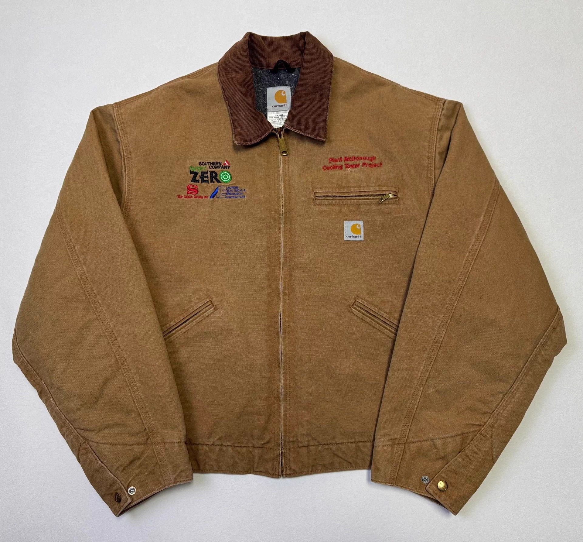 Carhartt Vintage Carhartt J01 Brown XL 06 USA Size US XL / EU 56 / 4 - 2 Thumbnail