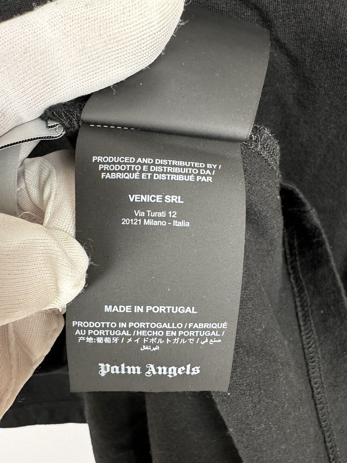 Palm Angels Palm Angels Stamped Palm T-Shirt Size US S / EU 44-46 / 1 - 12 Thumbnail