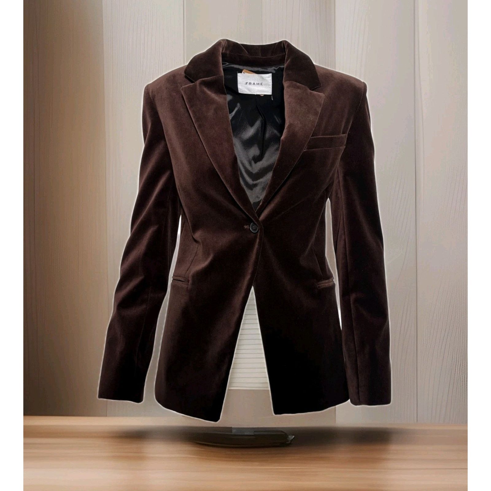 Frame Frame Corduroy Brown Velvet Single Button Blazer Size 10 Size L / US 10 / IT 46 - 5 Thumbnail