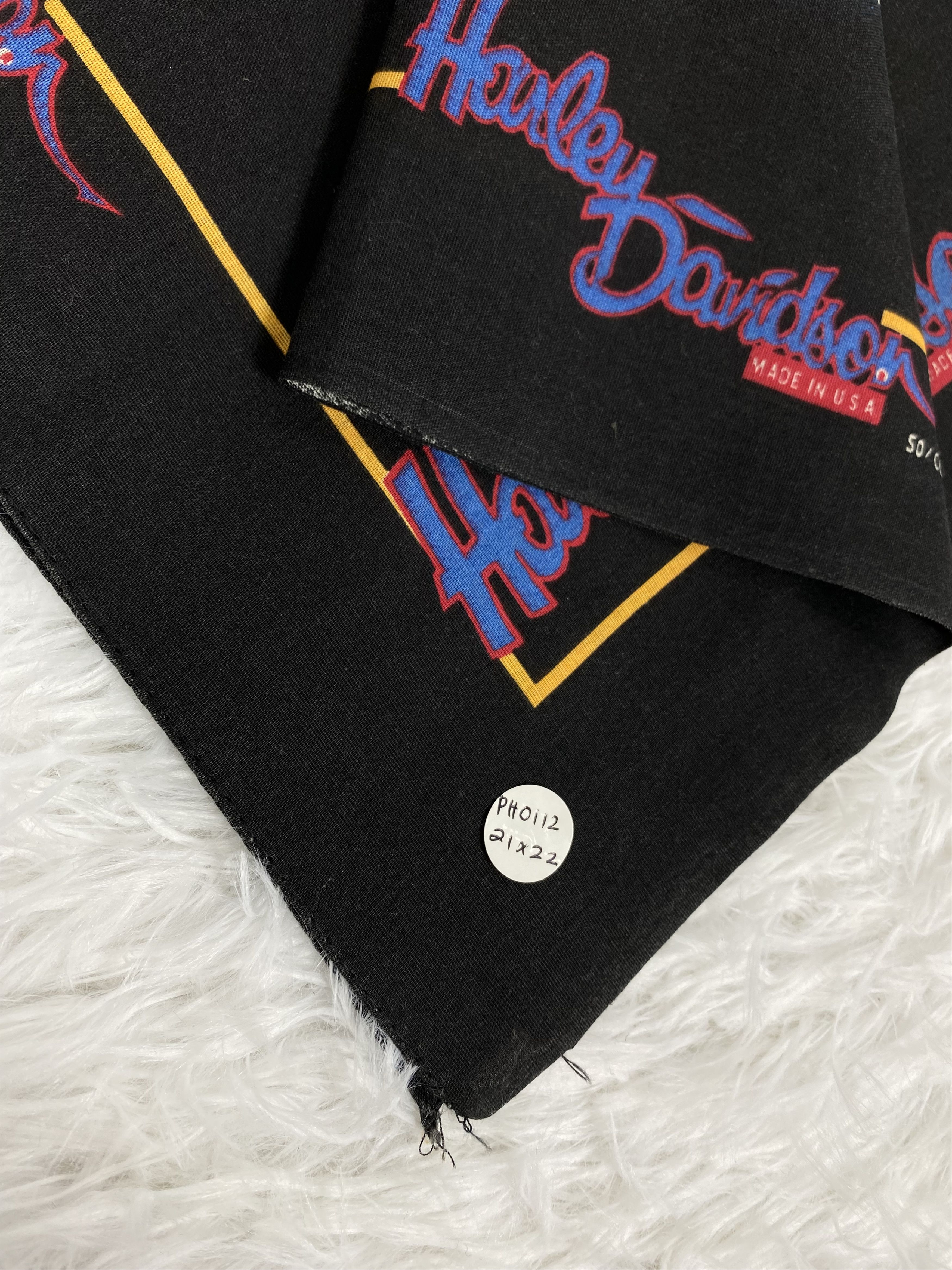 Harley Davidson Vintage Harley-Davidson Handkerchief PH0112 Size ONE SIZE - 2 Thumbnail