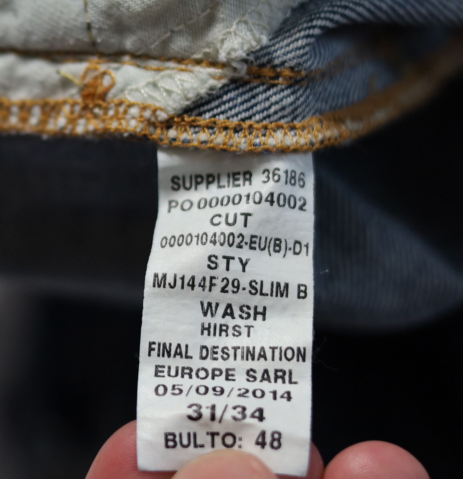 Denim & Supply Ralph Lauren Denim and Supply Ralph Lauren Slim Faded Distressed Jeans Size US 31 - 8 Thumbnail