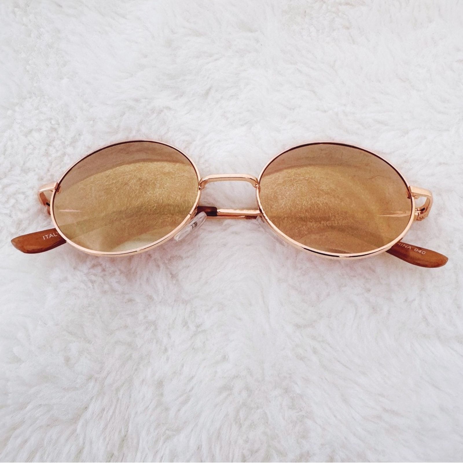 Other Harper Rose Gold Round Lens Sunglasses Size ONE SIZE - 2 Thumbnail