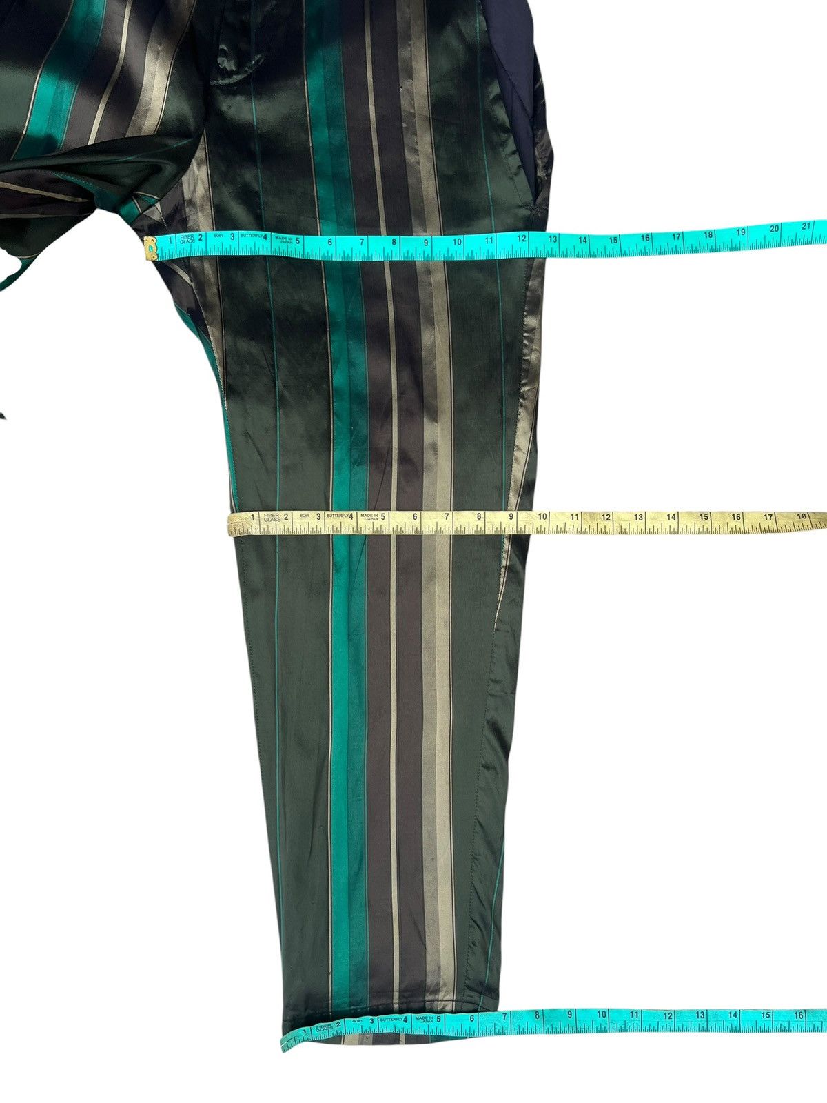 Cristaseya SISE Japan Triacetate + Silk Psychedelic Trouser Pant Size US 31 - 6 Thumbnail