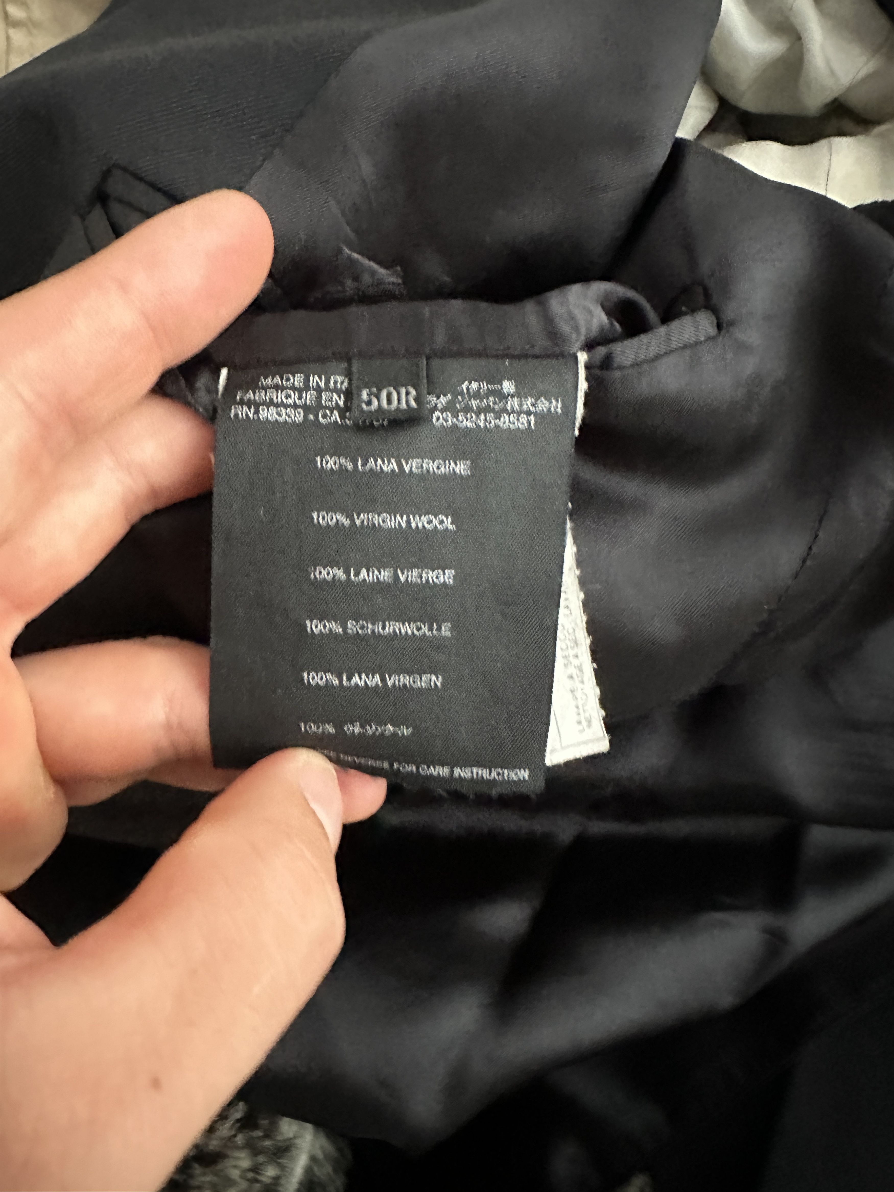 Prada Prada Milano Solid Suit Formal Jacket Blazer Tux Size 50 R M Size 50R - 19 Thumbnail