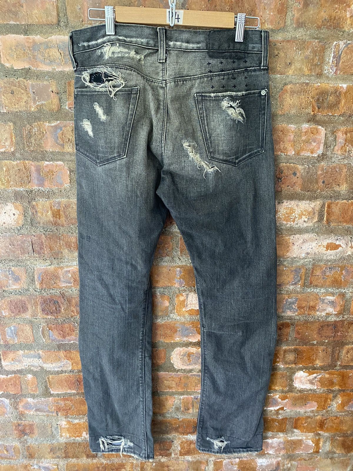Ksubi Vintage Tsubi era Distressed clock whisker denim Made Aus Size US 32 / EU 48 - 12 Thumbnail