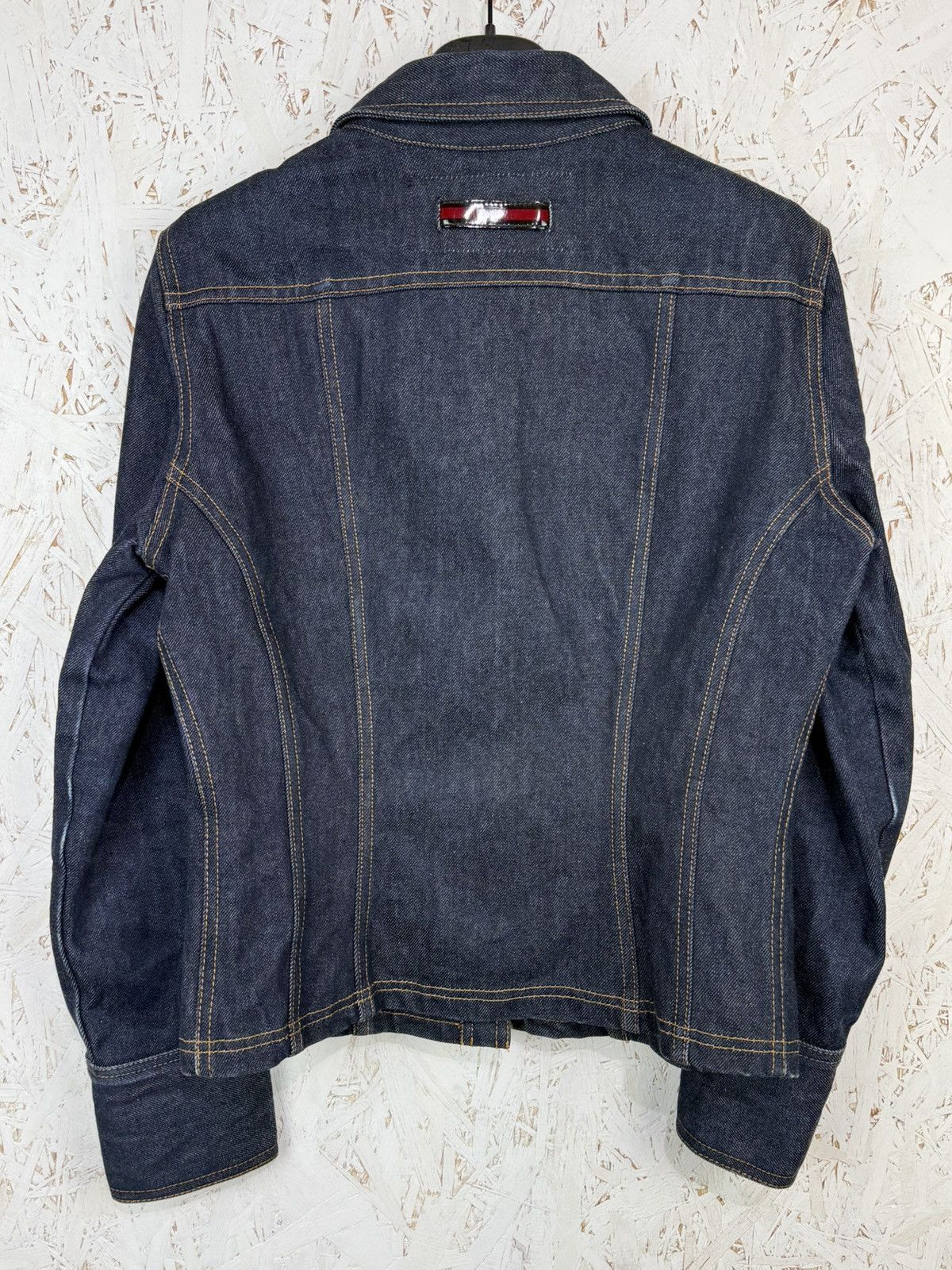 Gucci 90s Gucci Tom Ford SS99 Snap Button Denim Jacket Blue 40 Size S / US 4 / IT 40 - 5 Thumbnail