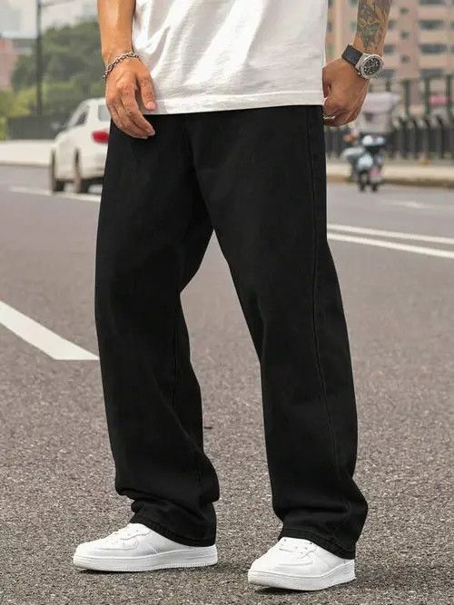 Japanese Brand × Vintage Straight Leg LOOSE RETRO Y2K jeans Size US 30 / EU 46 - 3 Thumbnail