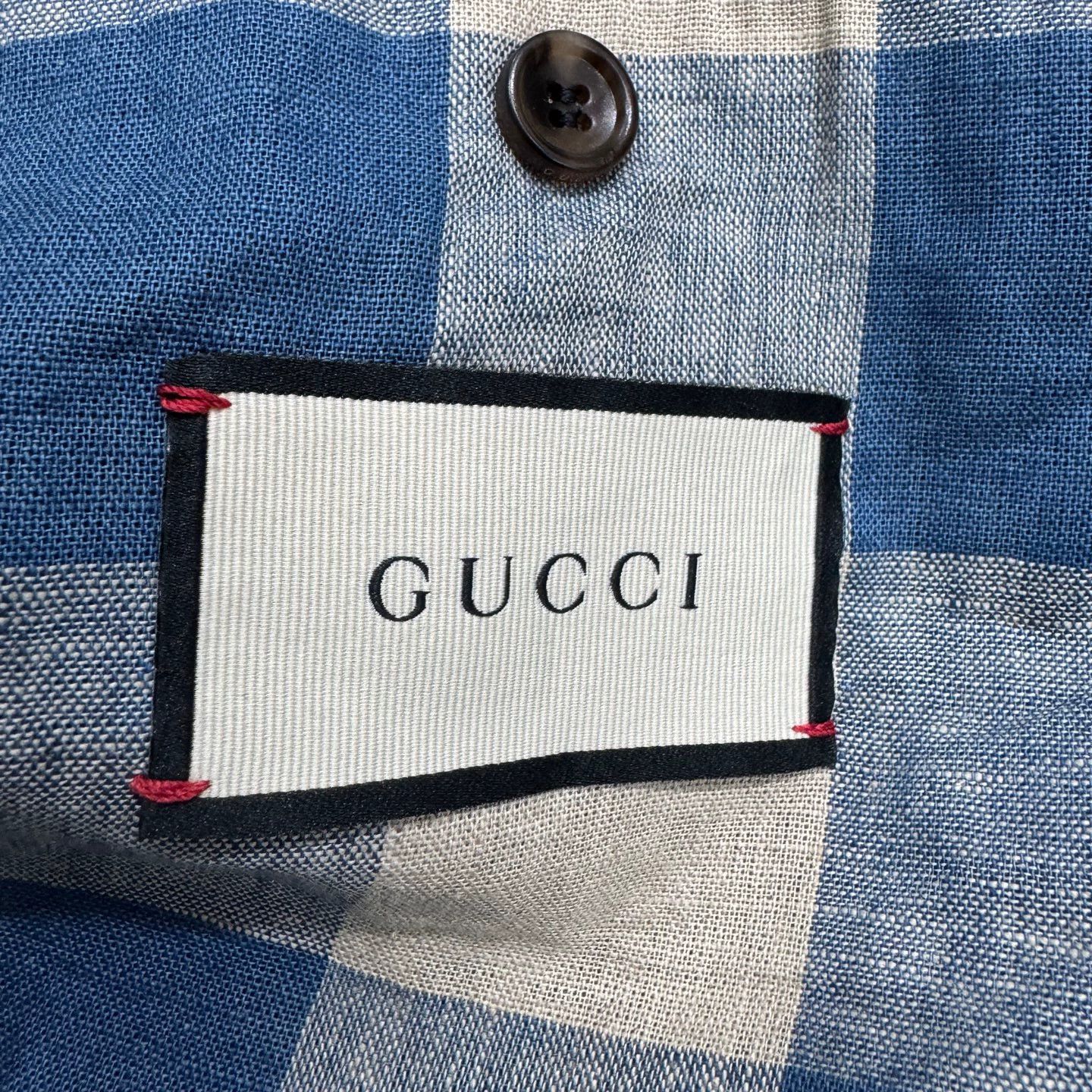 Gucci Gucci Embroidered Cat Denim Jacket 46 Size US S / EU 44-46 / 1 - 4 Thumbnail