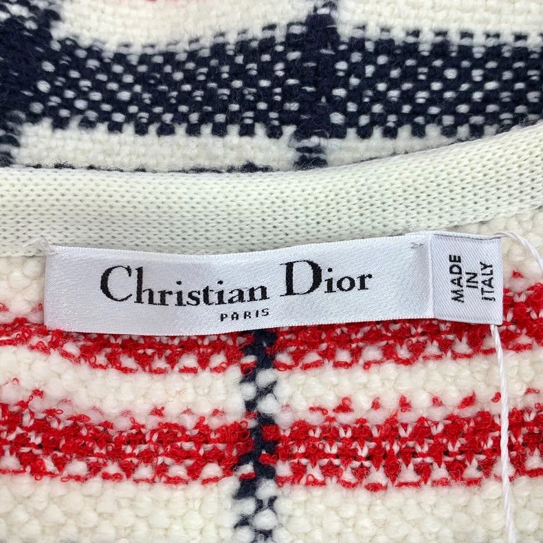 Dior Dior Color-matched plaid cotton suspender knitted dress Size XXS / US 00 / IT 34 - 6 Thumbnail