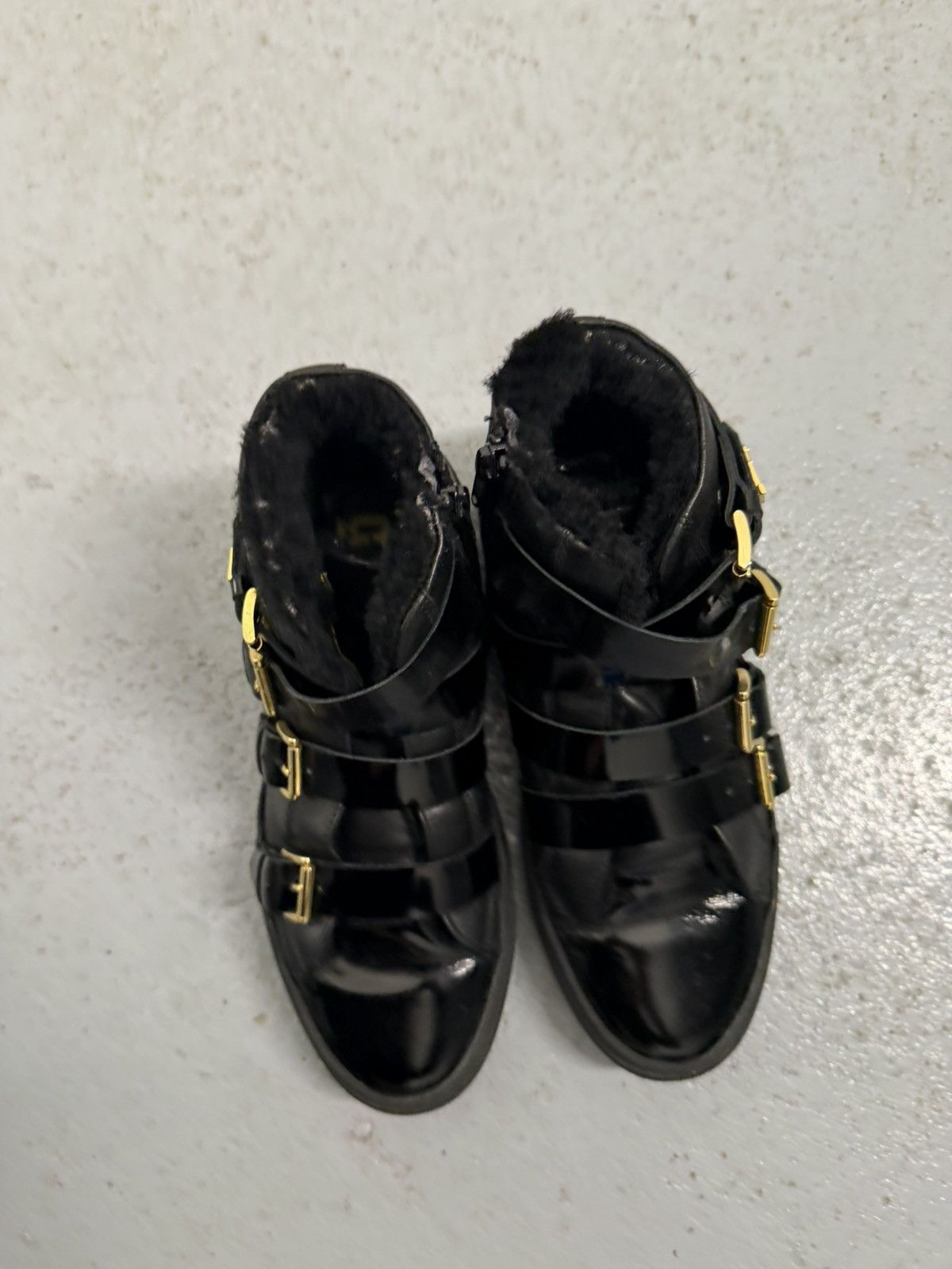John Galliano John Galliano Glossy Belted Insulated Sneakers Size US 5 / IT 35 - 4 Thumbnail