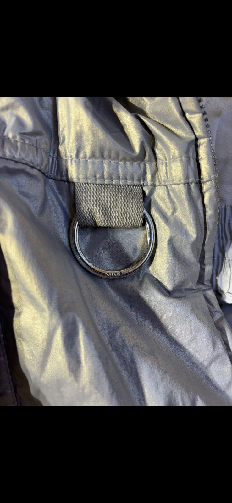 Prada Prada Silver Astro Moto Puffer Coat Size US M / EU 48-50 / 2 - 24 Thumbnail