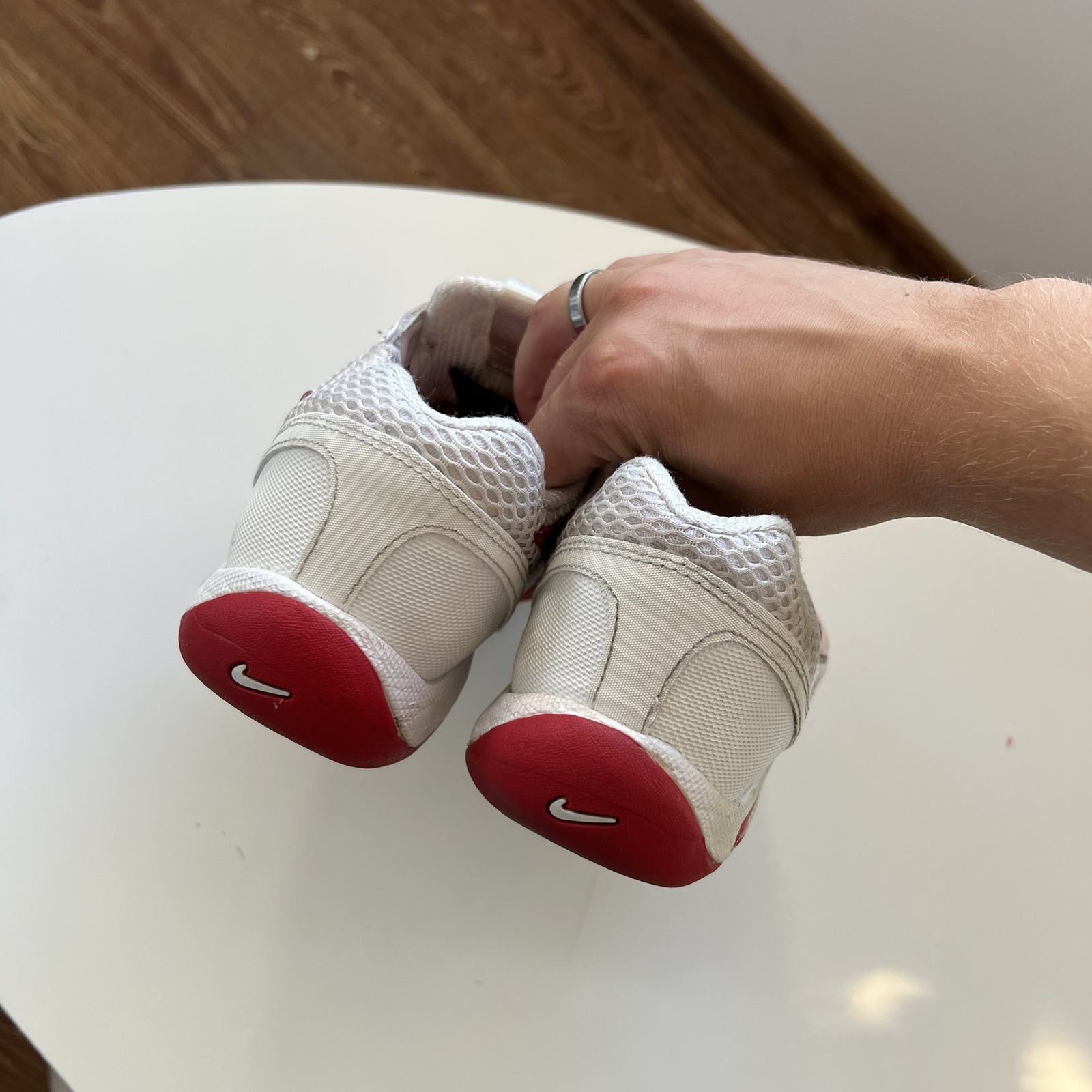 Nike Nike Like P-6000 White Red Y2K Shoes Size US 9.5 / EU 42-43 - 3 Thumbnail