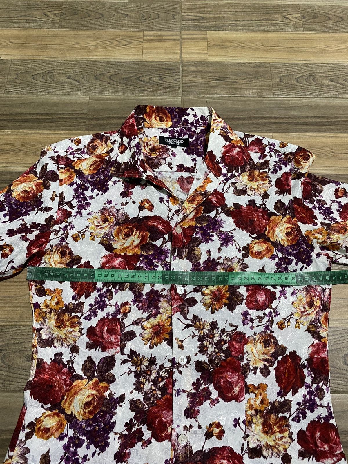 Tornado Mart TORNADO MART FLORAL BUTTON SHIRT Size US M / EU 48-50 / 2 - 8 Thumbnail
