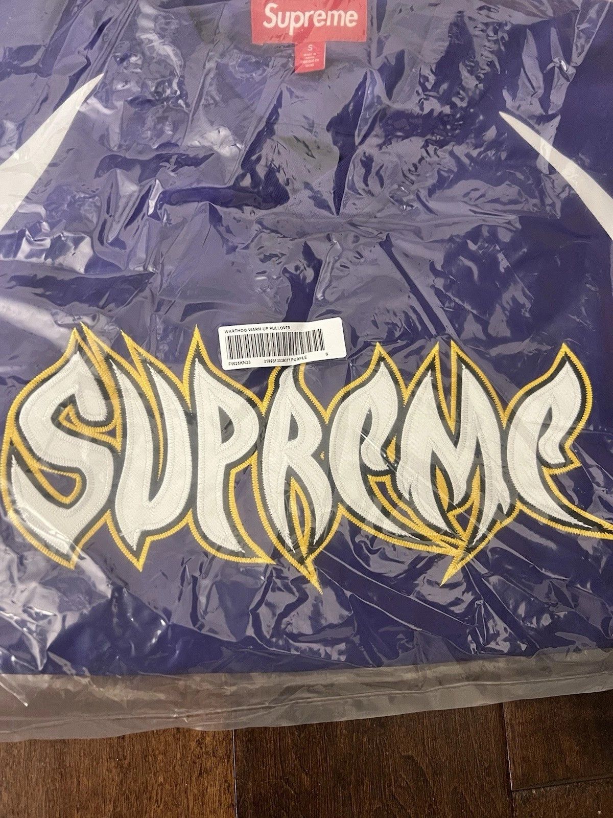 Supreme Supreme FW25 Warthog Warm Up Pullover Purple Size S New Size US S / EU 44-46 / 1 - 2 Thumbnail